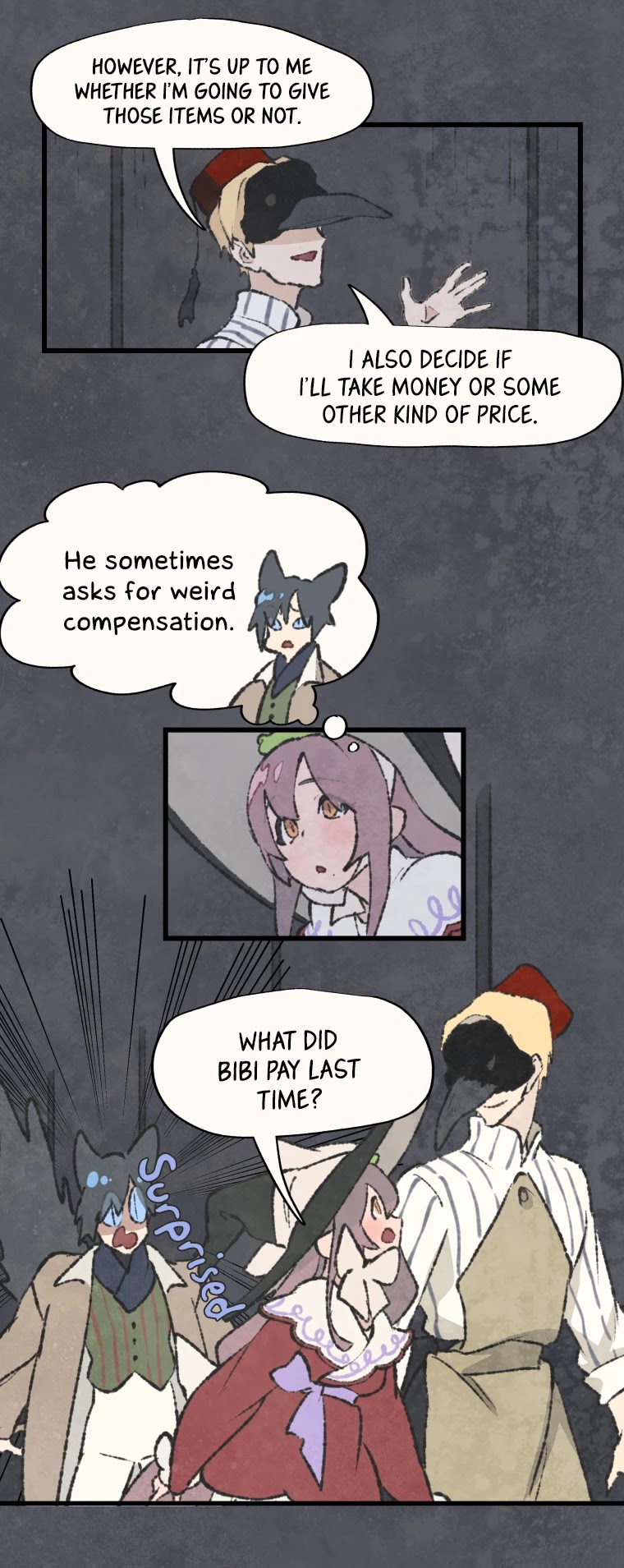Where The Shooting Star Falls, Wait There. Chapter 2.19 page 13 - Vol.2 Chapter 19: The Shop of All Creation and Its Suspicious Owner