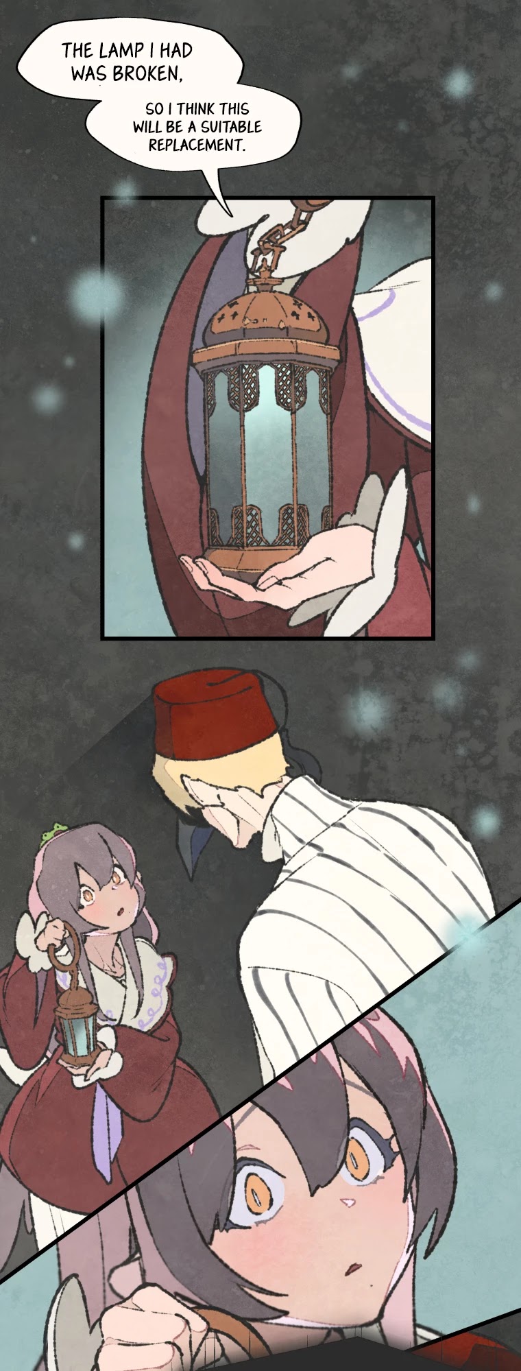 Where The Shooting Star Falls, Wait There. Chapter 2.19 page 23 - Vol.2 Chapter 19: The Shop of All Creation and Its Suspicious Owner