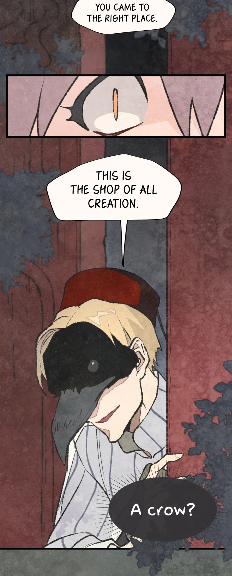Where The Shooting Star Falls, Wait There. Chapter 2.19 page 5 - Vol.2 Chapter 19: The Shop of All Creation and Its Suspicious Owner