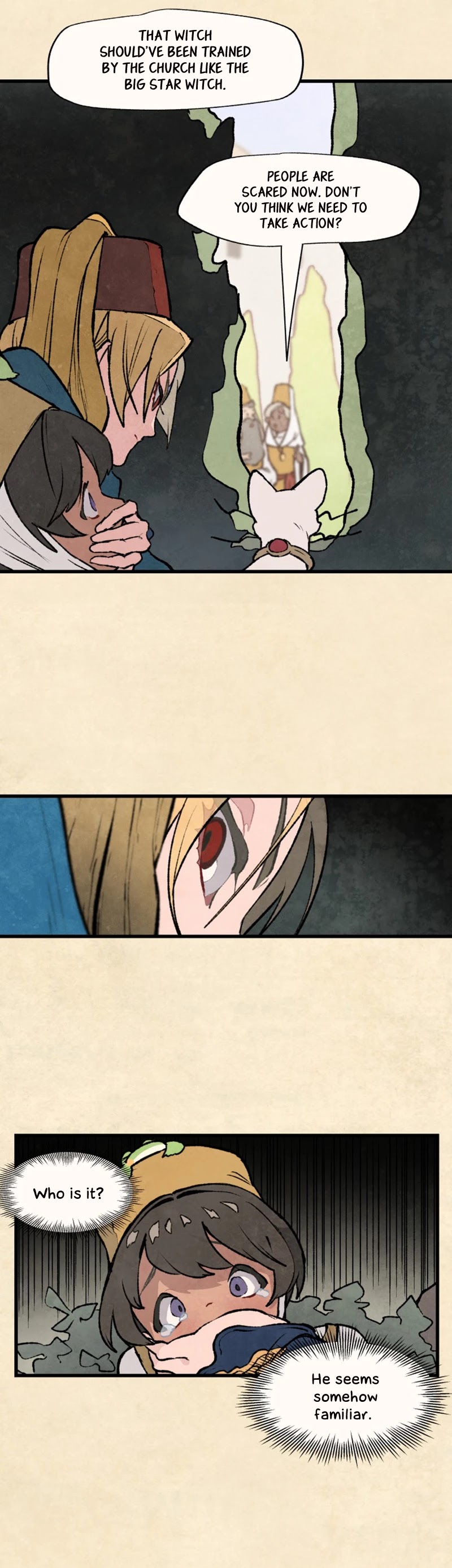 Where The Shooting Star Falls, Wait There. Chapter 2.2 page 10 - Vol.2 Chapter 2: A Secret Meeting in the Corner of the Garden