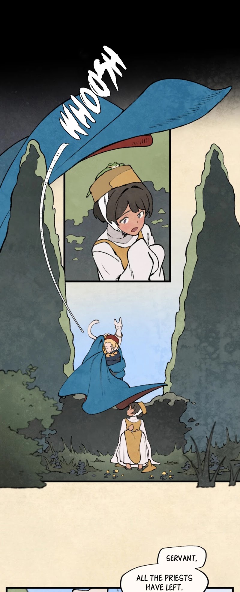 Where The Shooting Star Falls, Wait There. Chapter 2.2 page 18 - Vol.2 Chapter 2: A Secret Meeting in the Corner of the Garden