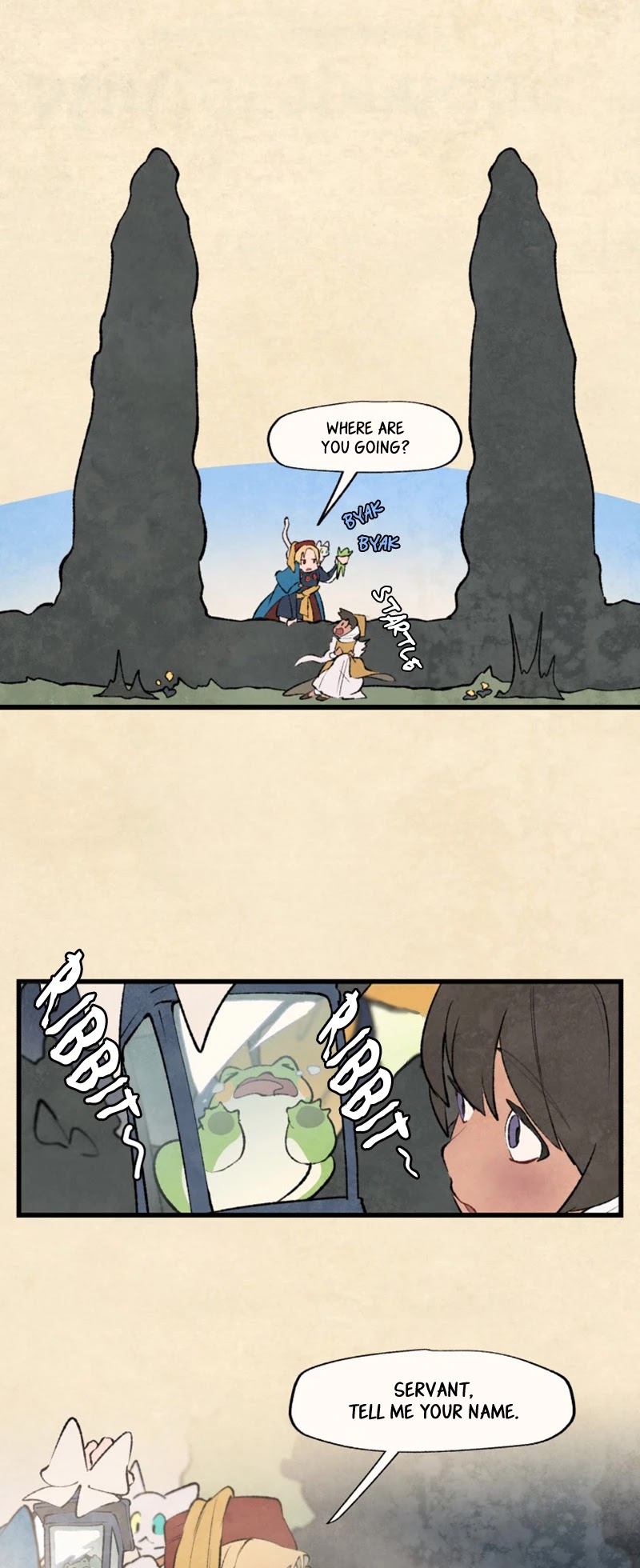 Where The Shooting Star Falls, Wait There. Chapter 2.2 page 22 - Vol.2 Chapter 2: A Secret Meeting in the Corner of the Garden