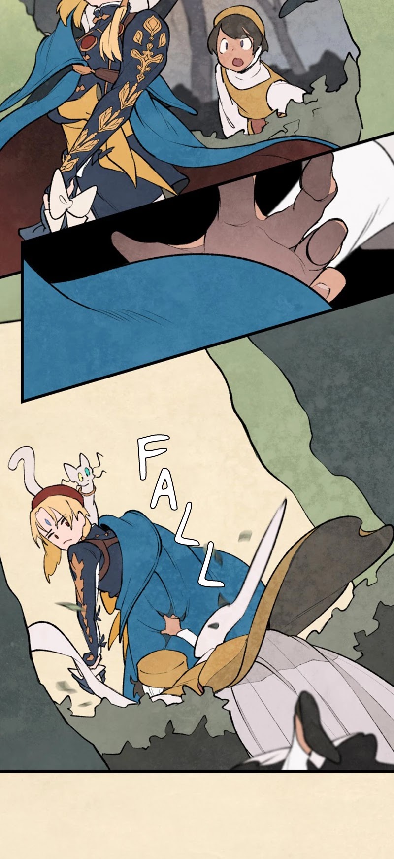 Where The Shooting Star Falls, Wait There. Chapter 2.2 page 27 - Vol.2 Chapter 2: A Secret Meeting in the Corner of the Garden