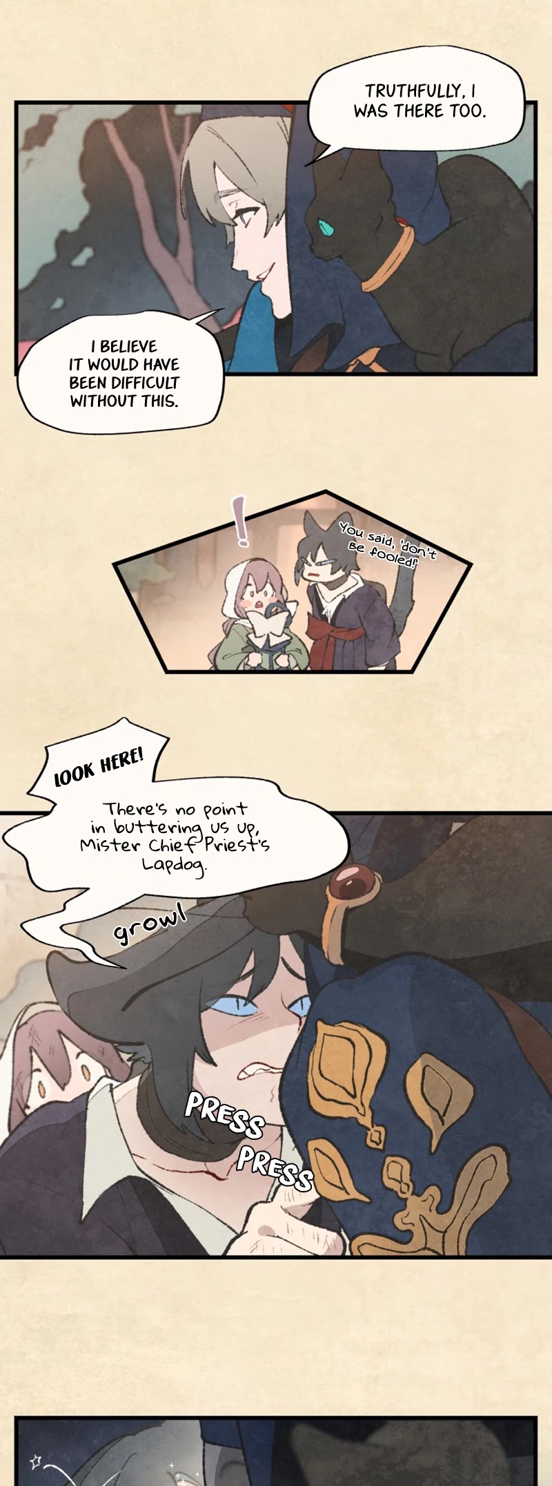 Where The Shooting Star Falls, Wait There. Chapter 2.4 page 12 - Vol.2 Chapter 4: Punishment