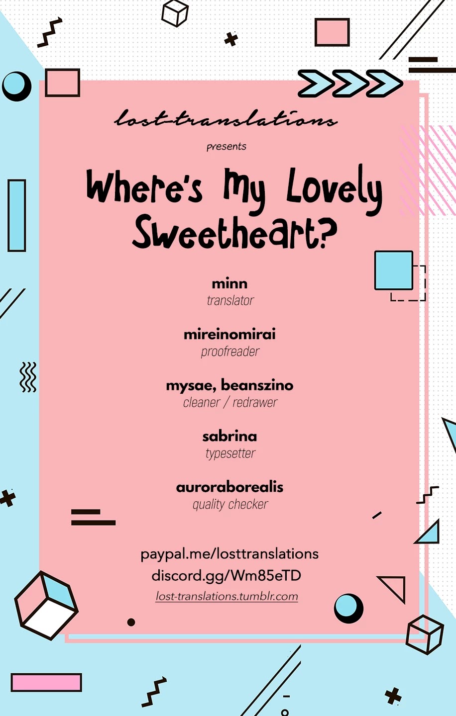 Where's My Lovely Sweetheart? Chapter 16 page 1 - Chapter 16