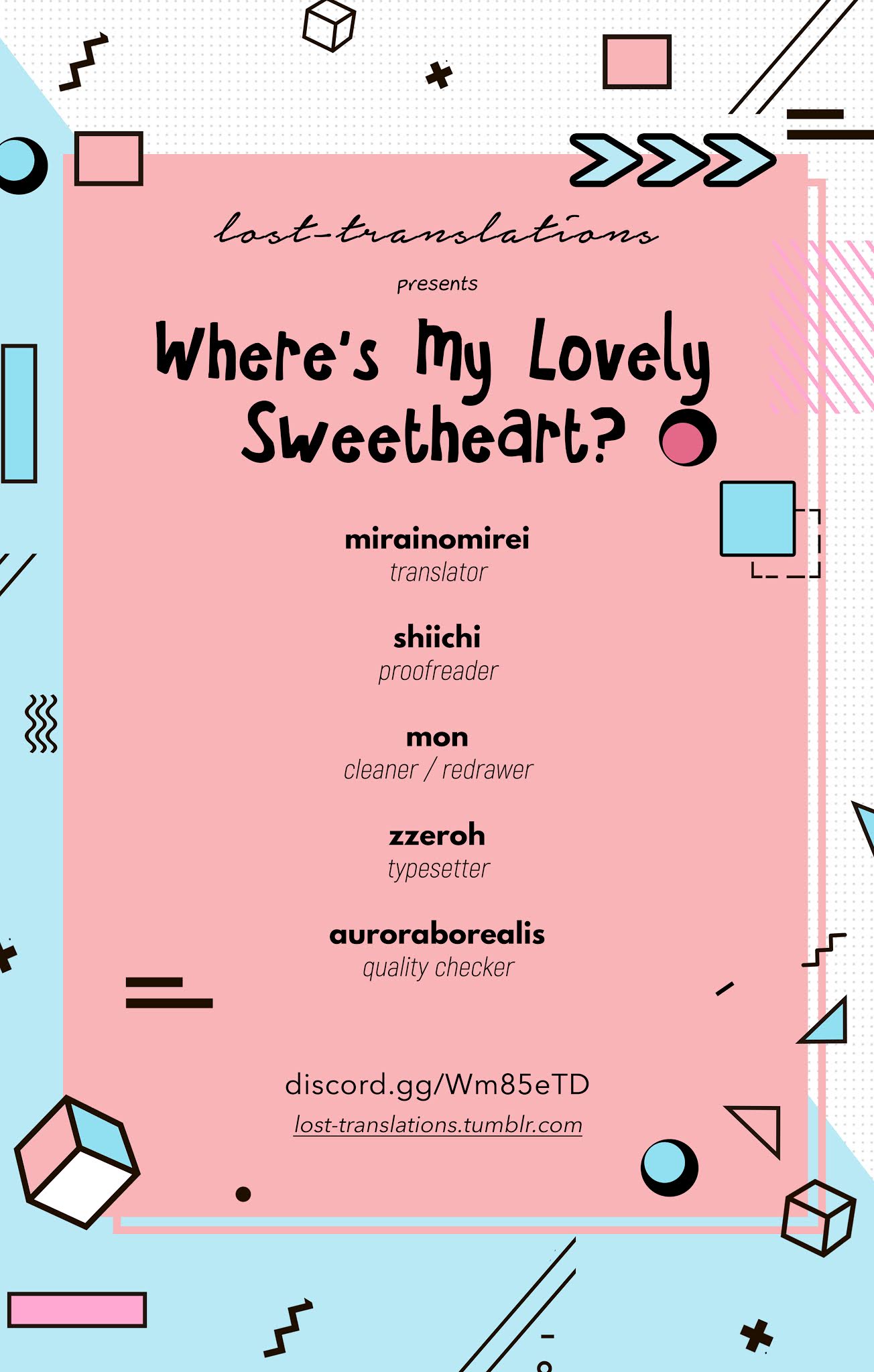 Where's My Lovely Sweetheart? Chapter 4 page 1 - Chapter 4