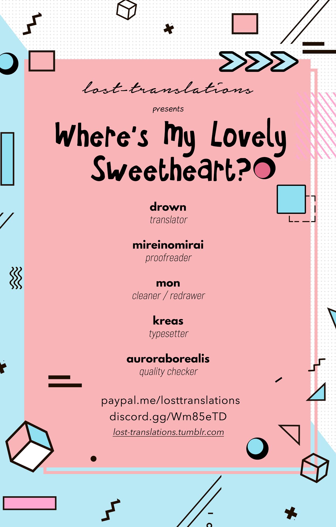 Where's My Lovely Sweetheart? Chapter 7 page 1 - Chapter 7