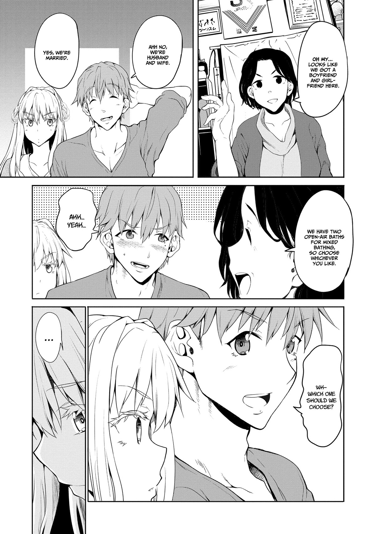 Wherever a Couple Goes Chapter 4 page 12 - Chapter 4: First time at the Makukawa Onsen