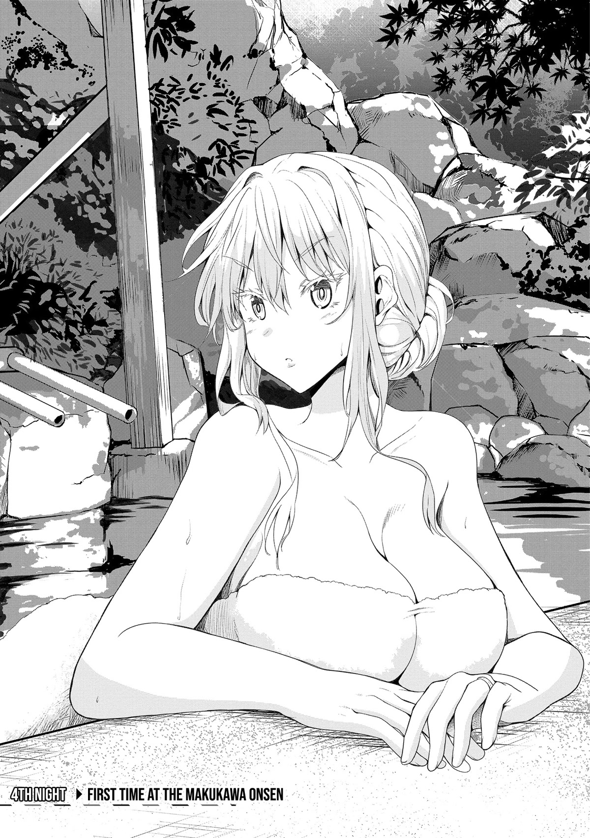 Wherever a Couple Goes Chapter 4 page 4 - Chapter 4: First time at the Makukawa Onsen
