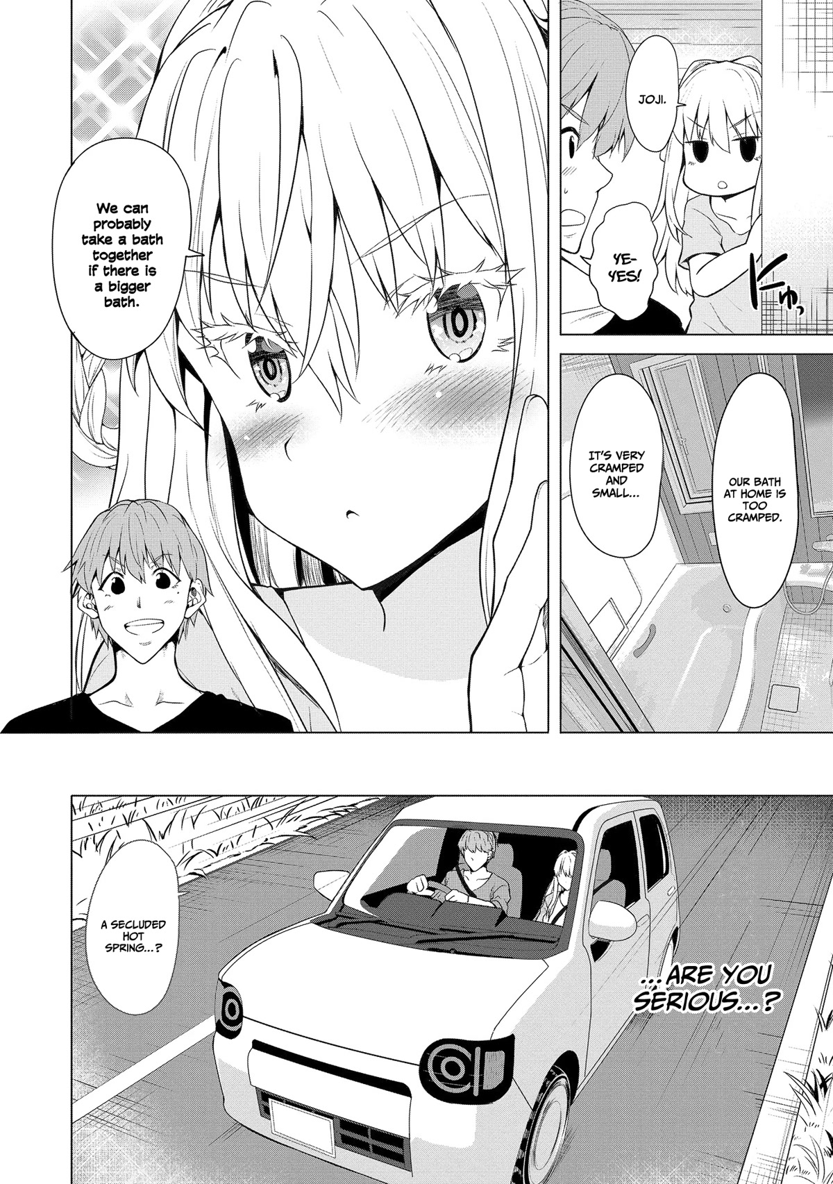 Wherever a Couple Goes Chapter 4 page 5 - Chapter 4: First time at the Makukawa Onsen
