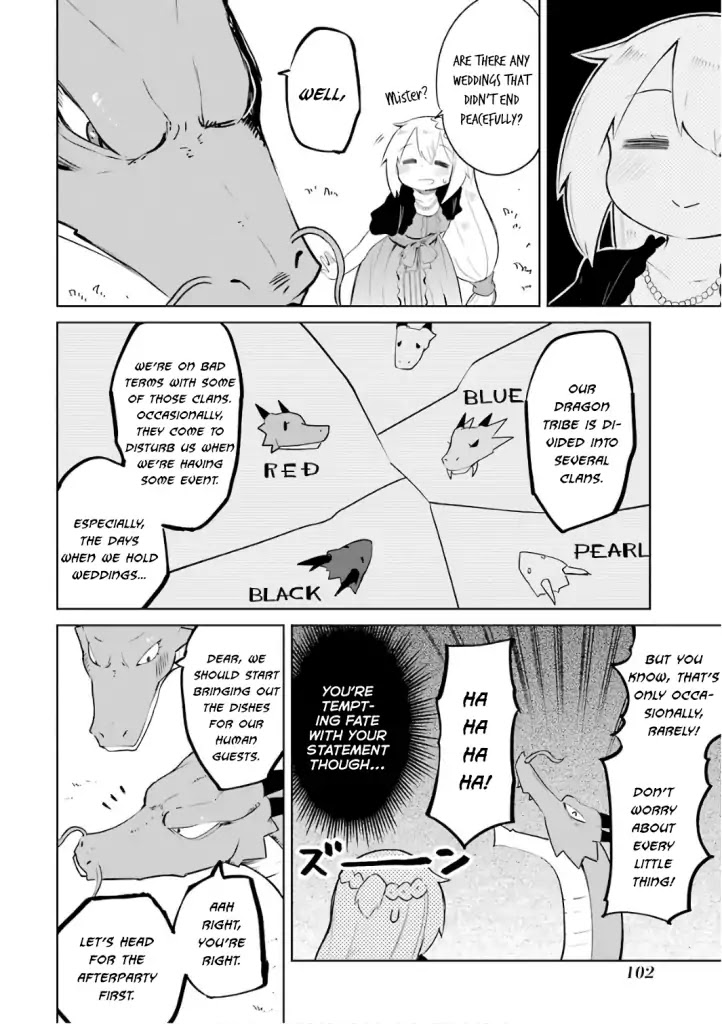 While Killing Slimes for 300 Years, I Became the MAX Level Unknowingly Chapter 10 page 23 - Chapter 10: We Went to the Dragon's Wedding