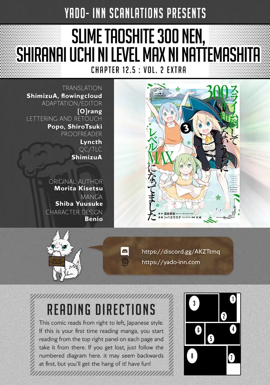 While Killing Slimes for 300 Years, I Became the MAX Level Unknowingly Chapter 12.5 page 1 - Chapter 12.5: Extra