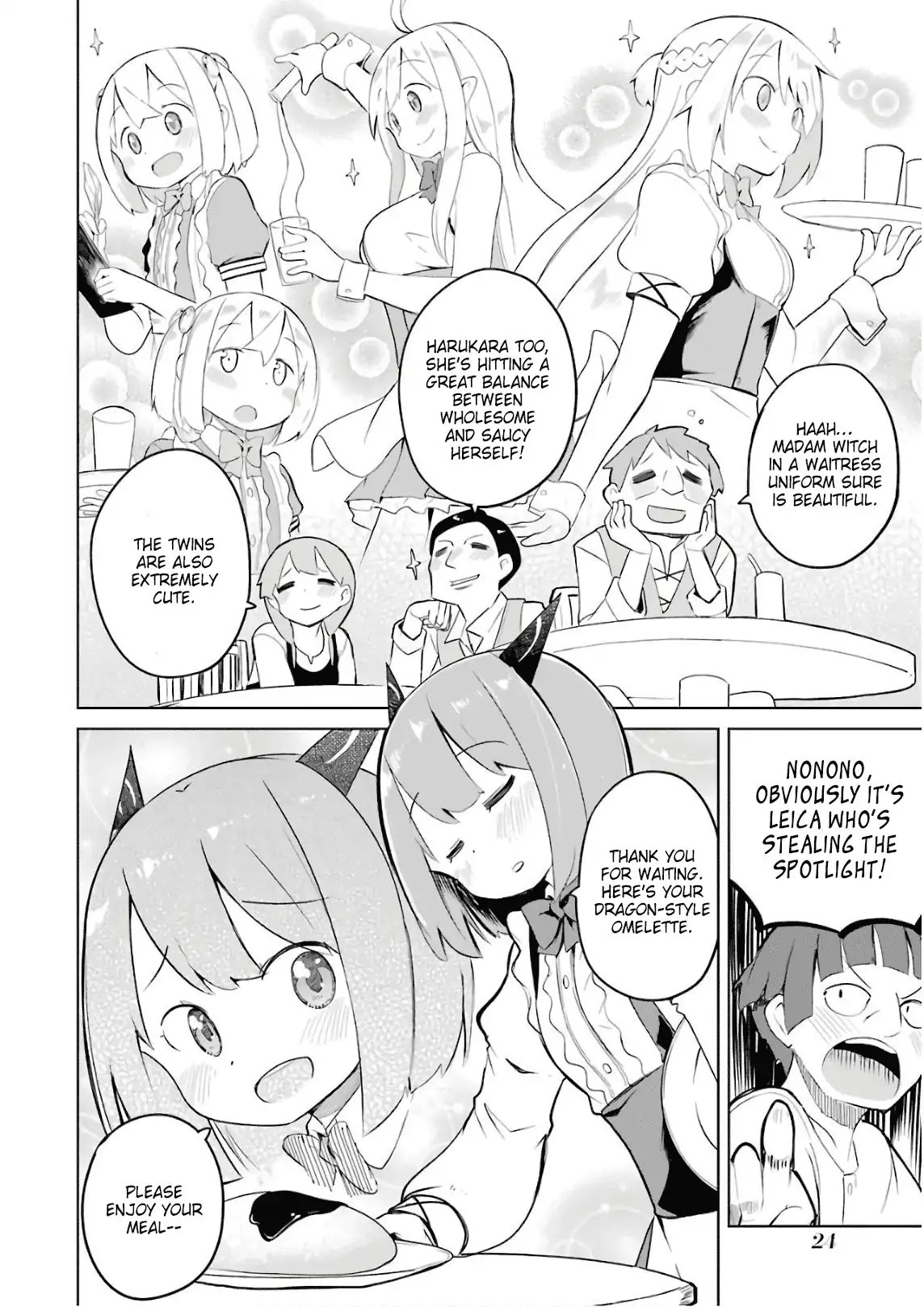 While Killing Slimes for 300 Years, I Became the MAX Level Unknowingly Chapter 13 page 27 - Chapter 13: We Opened A Cafe