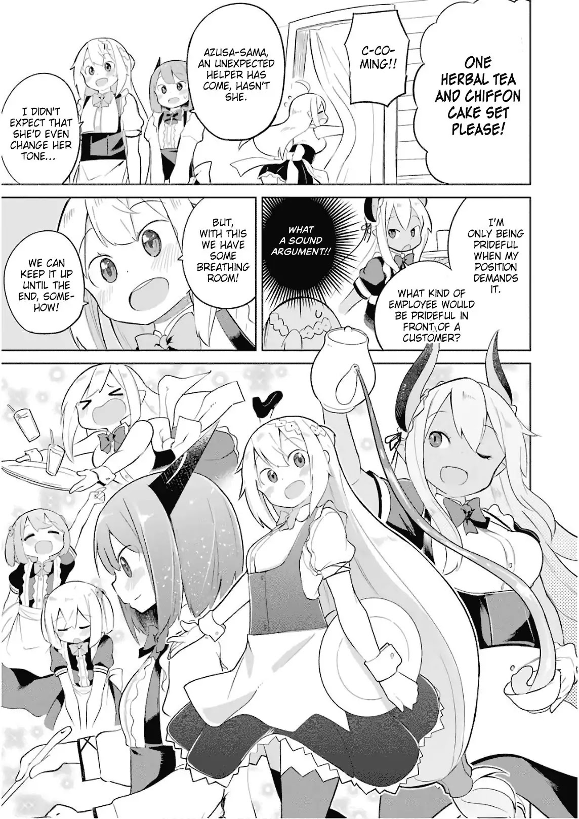 While Killing Slimes for 300 Years, I Became the MAX Level Unknowingly Chapter 13 page 34 - Chapter 13: We Opened A Cafe