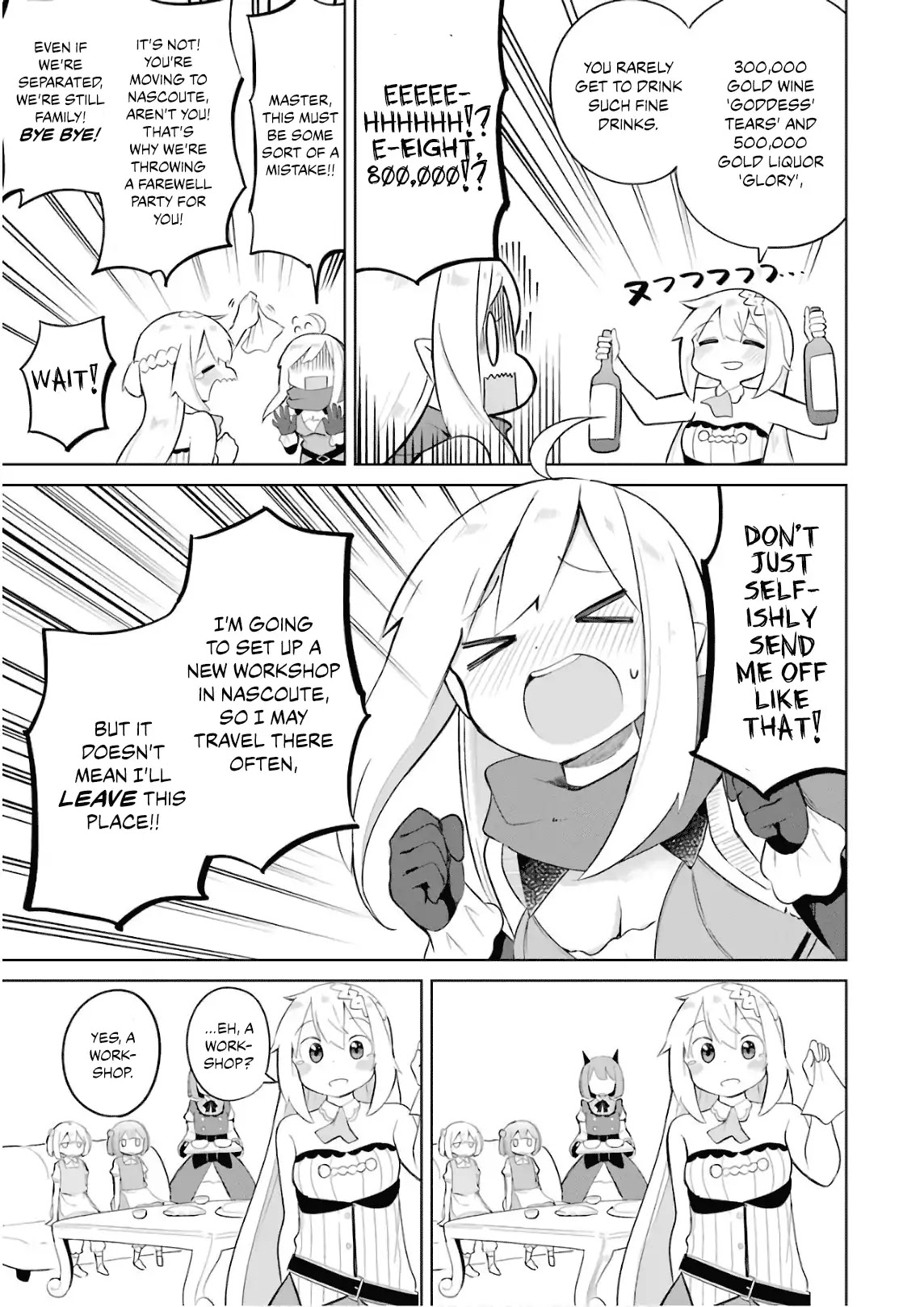 While Killing Slimes for 300 Years, I Became the MAX Level Unknowingly Chapter 14 page 12 - Chapter 14: Harukara is Graduating?