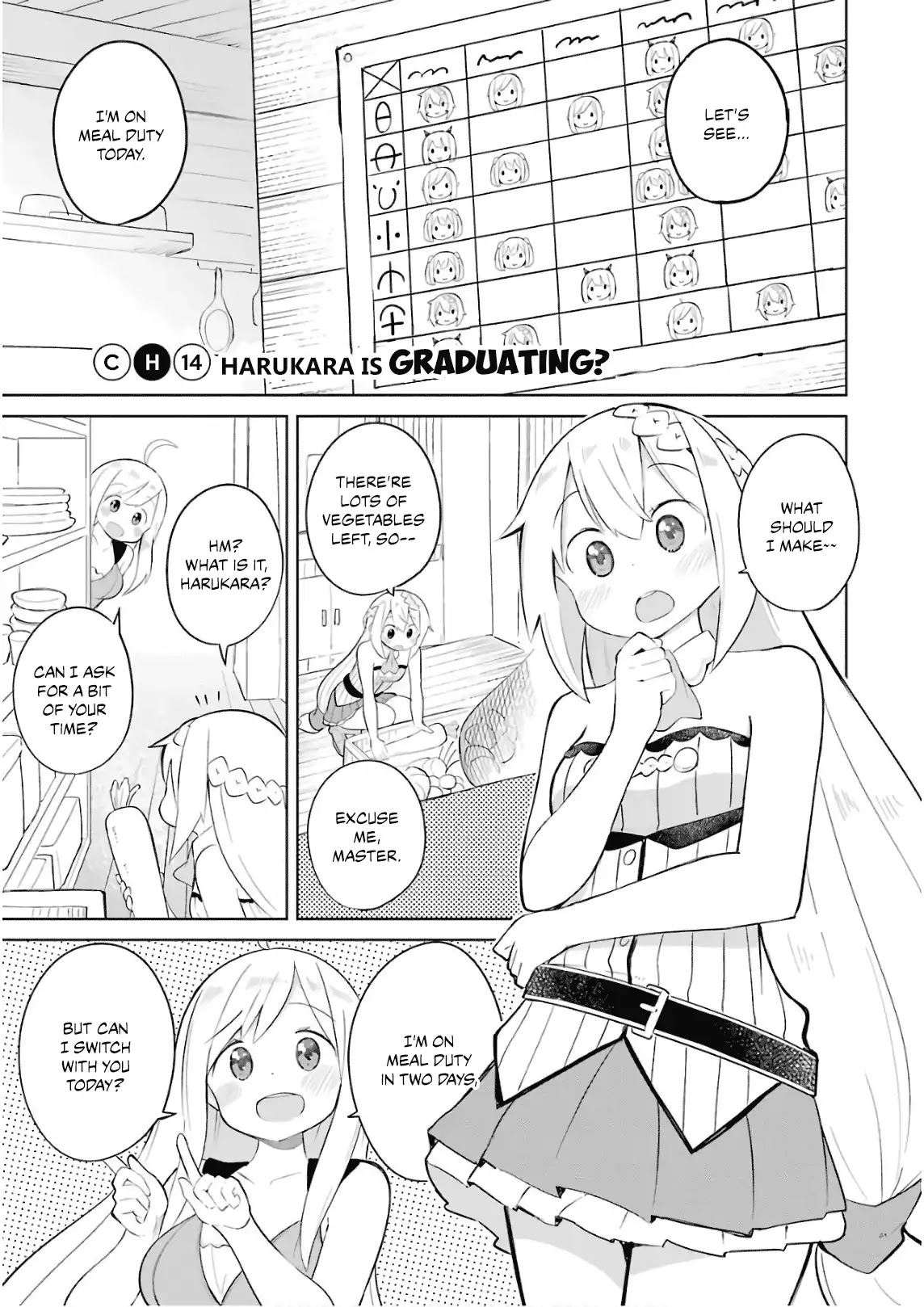 While Killing Slimes for 300 Years, I Became the MAX Level Unknowingly Chapter 14 page 2 - Chapter 14: Harukara is Graduating?