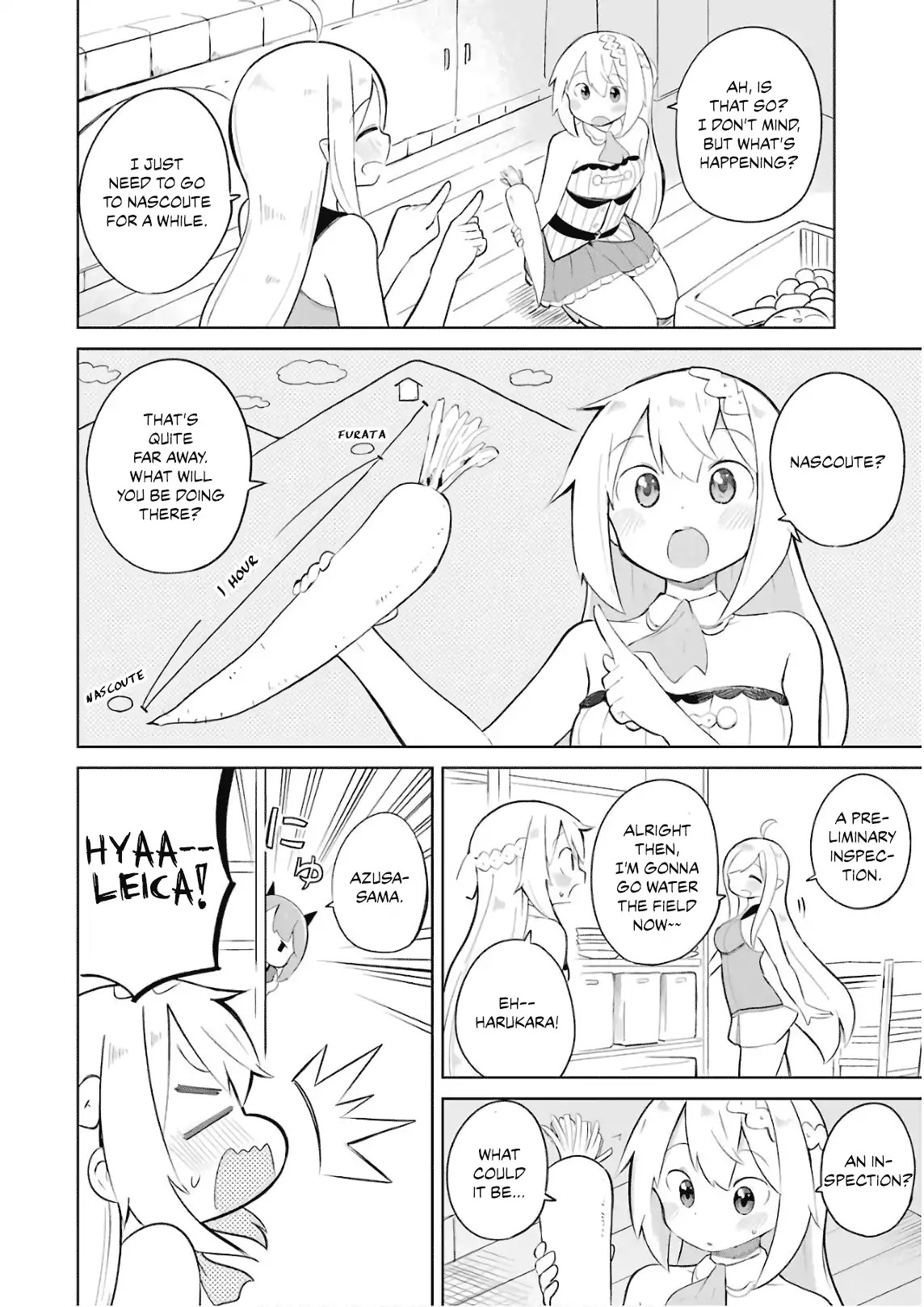 While Killing Slimes for 300 Years, I Became the MAX Level Unknowingly Chapter 14 page 3 - Chapter 14: Harukara is Graduating?