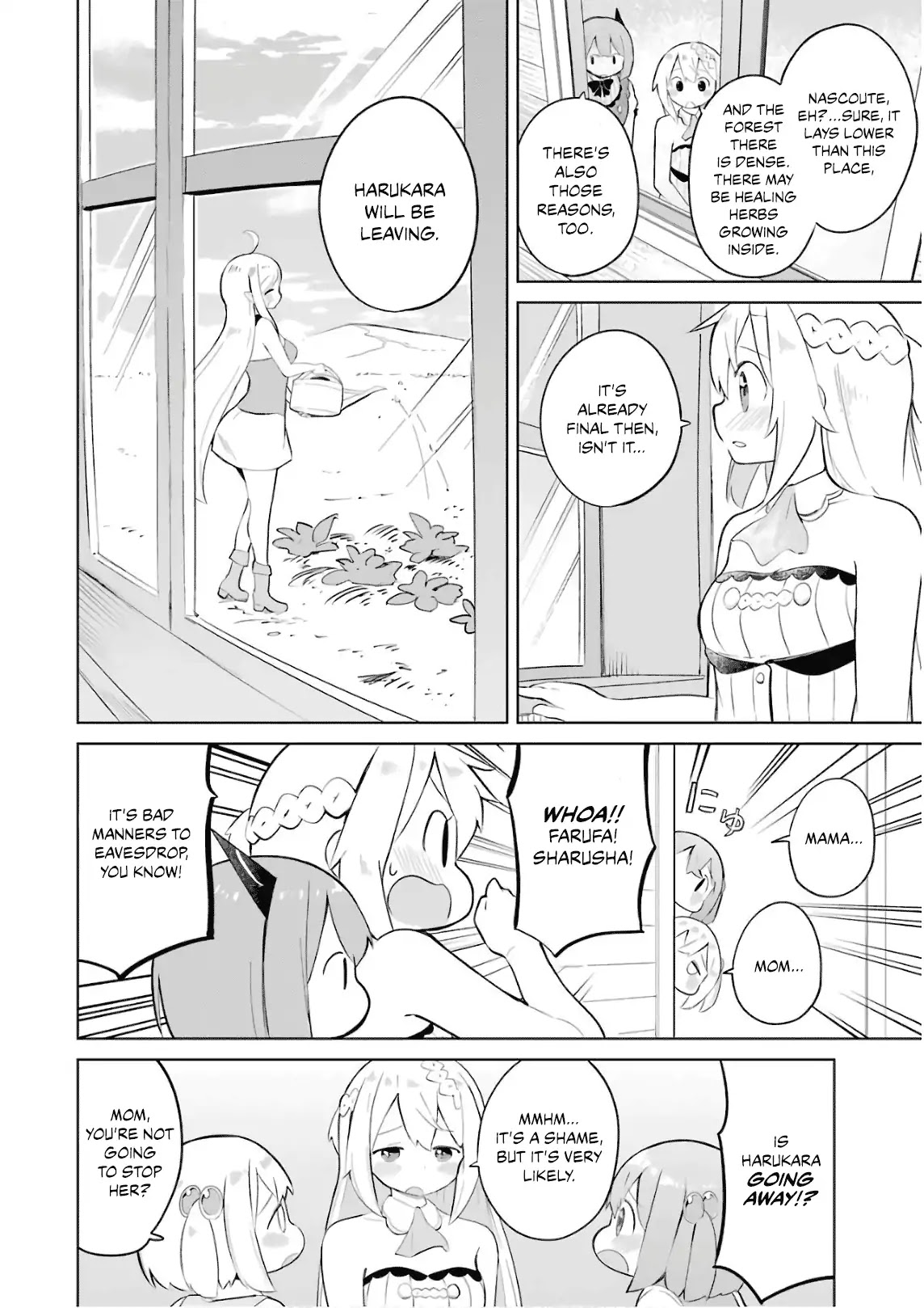 While Killing Slimes for 300 Years, I Became the MAX Level Unknowingly Chapter 14 page 5 - Chapter 14: Harukara is Graduating?