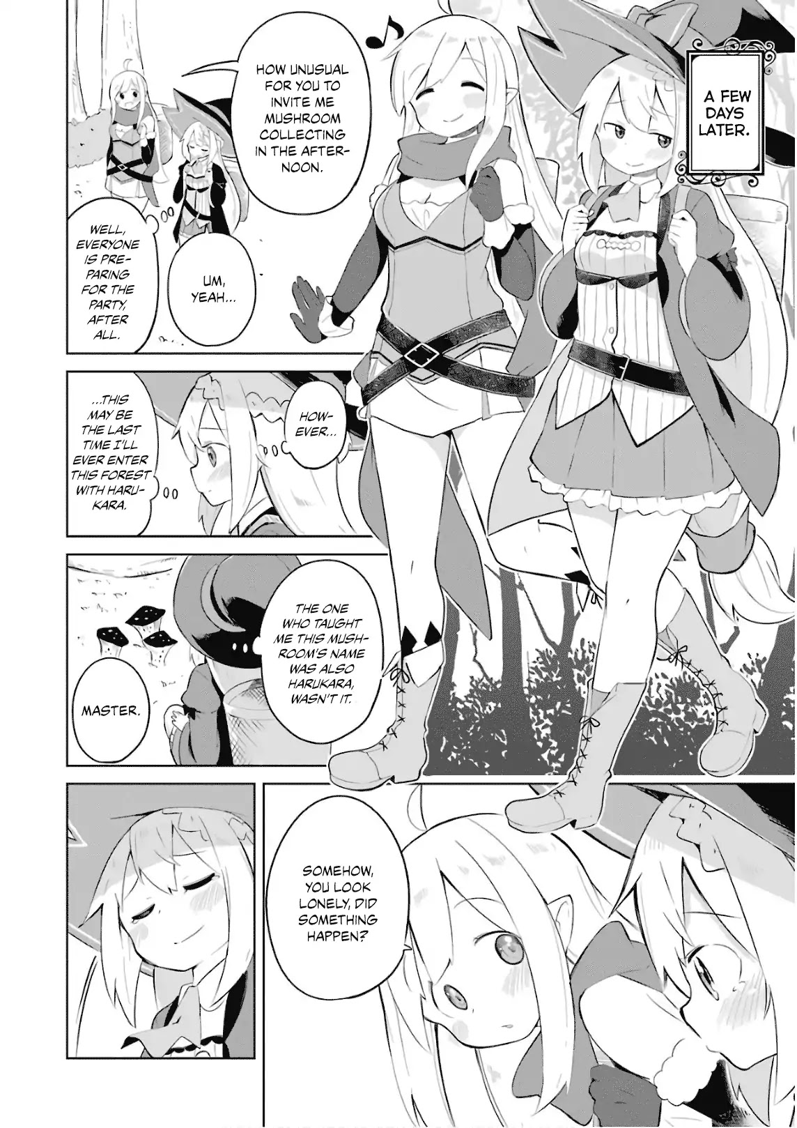 While Killing Slimes for 300 Years, I Became the MAX Level Unknowingly Chapter 14 page 7 - Chapter 14: Harukara is Graduating?