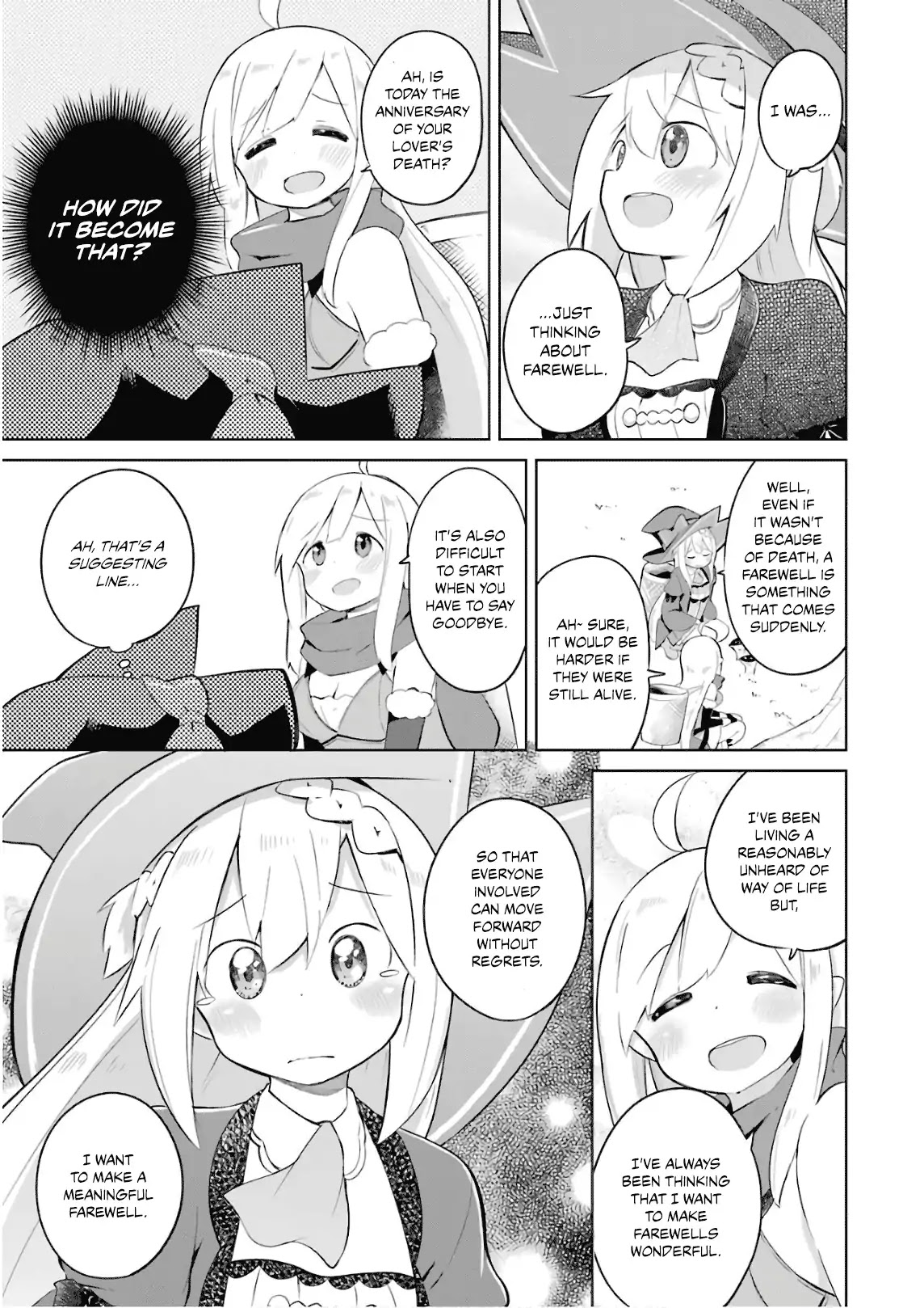 While Killing Slimes for 300 Years, I Became the MAX Level Unknowingly Chapter 14 page 8 - Chapter 14: Harukara is Graduating?