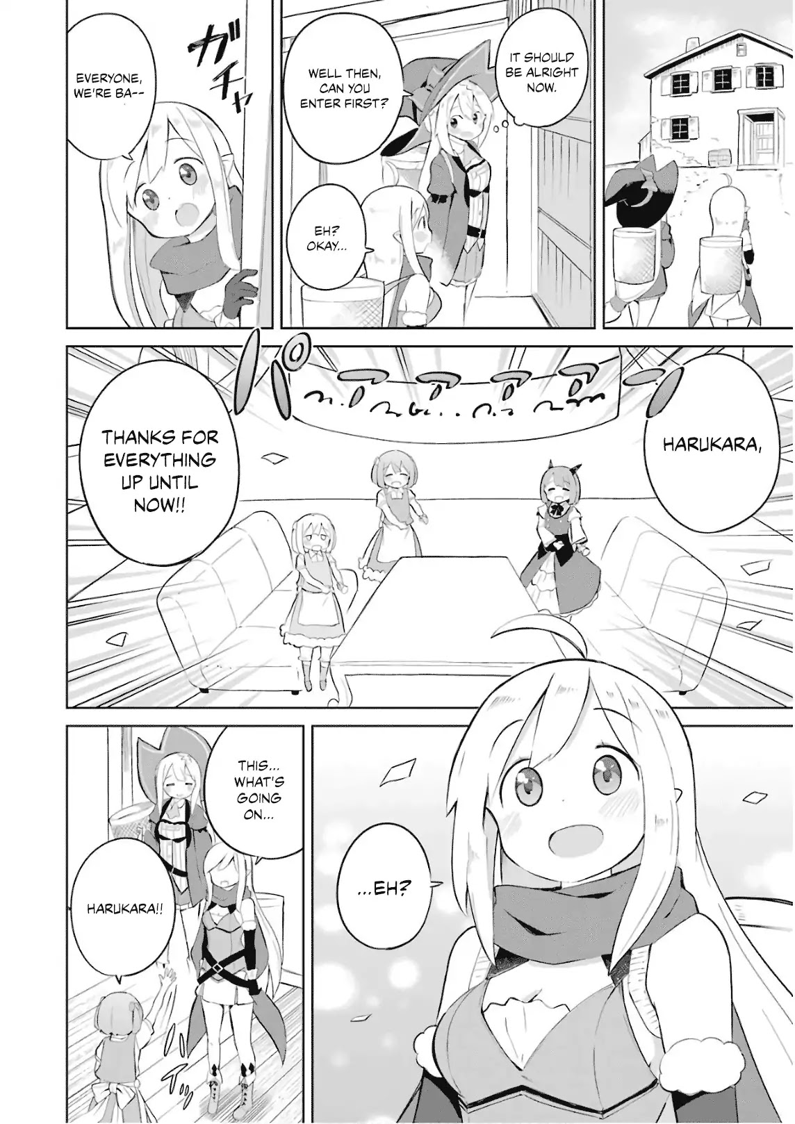 While Killing Slimes for 300 Years, I Became the MAX Level Unknowingly Chapter 14 page 9 - Chapter 14: Harukara is Graduating?