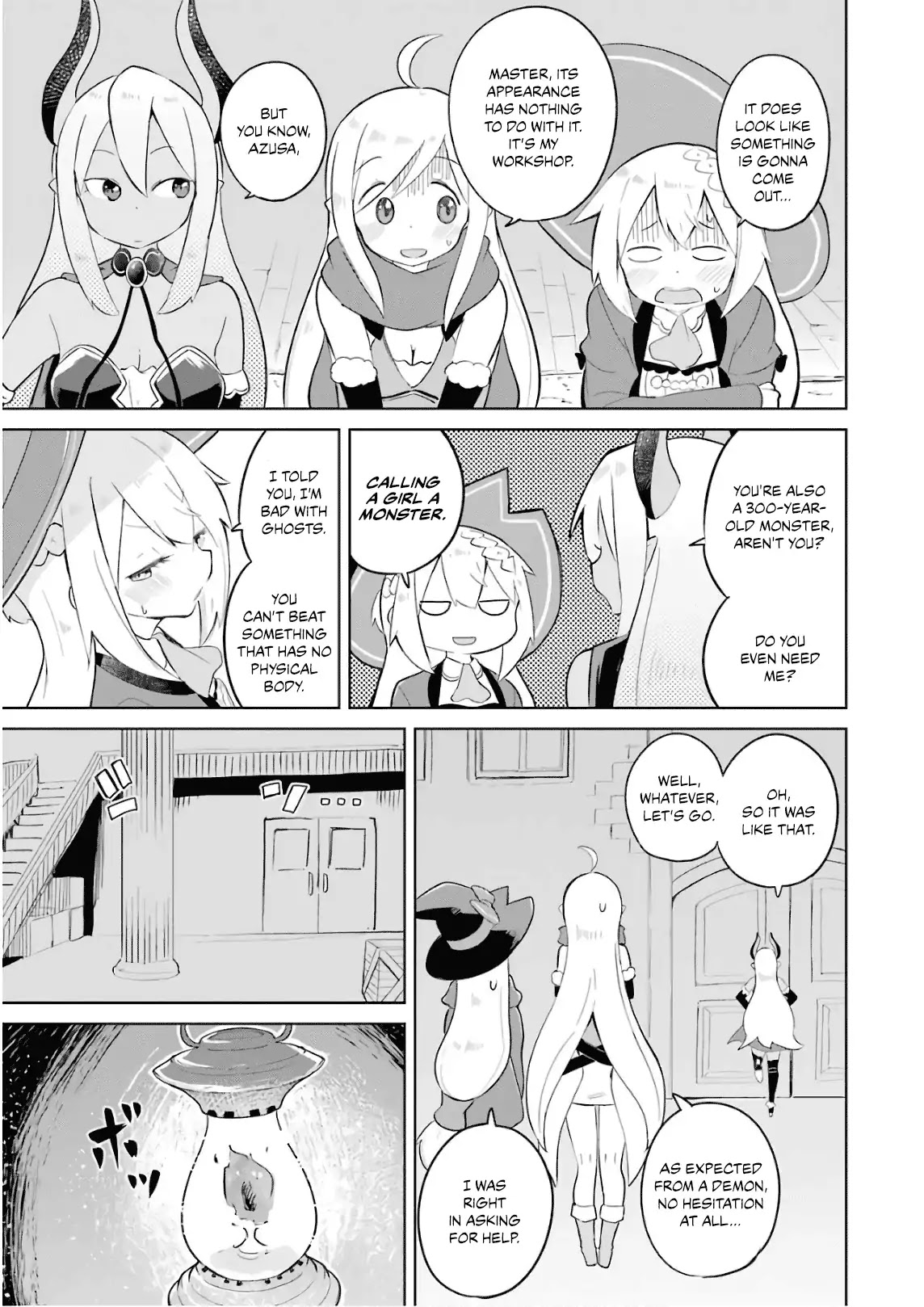 While Killing Slimes for 300 Years, I Became the MAX Level Unknowingly Chapter 15 page 14 - Chapter 15: A Ghost Appeared