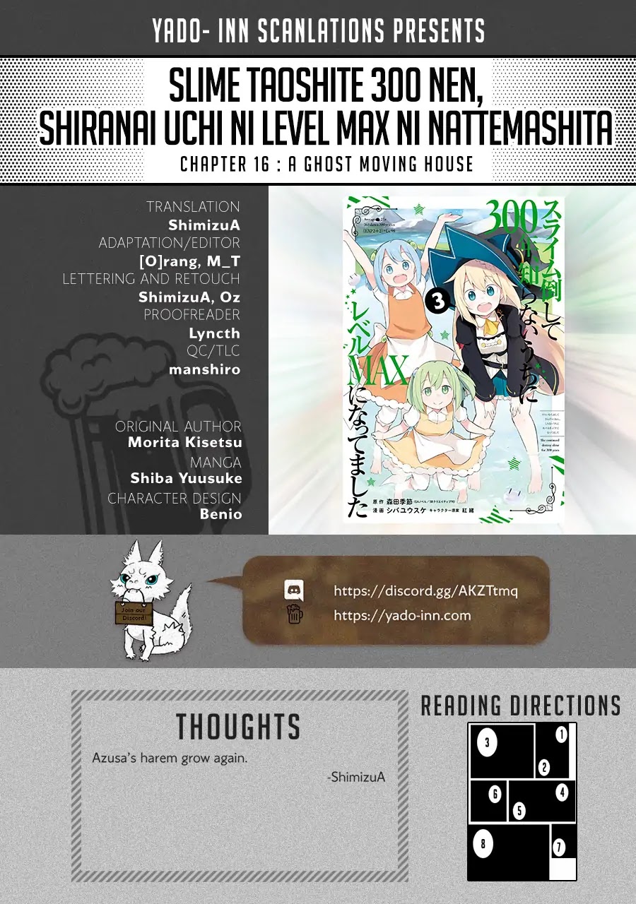 While Killing Slimes for 300 Years, I Became the MAX Level Unknowingly Chapter 16 page 1 - Chapter 16: A Ghost Moving house