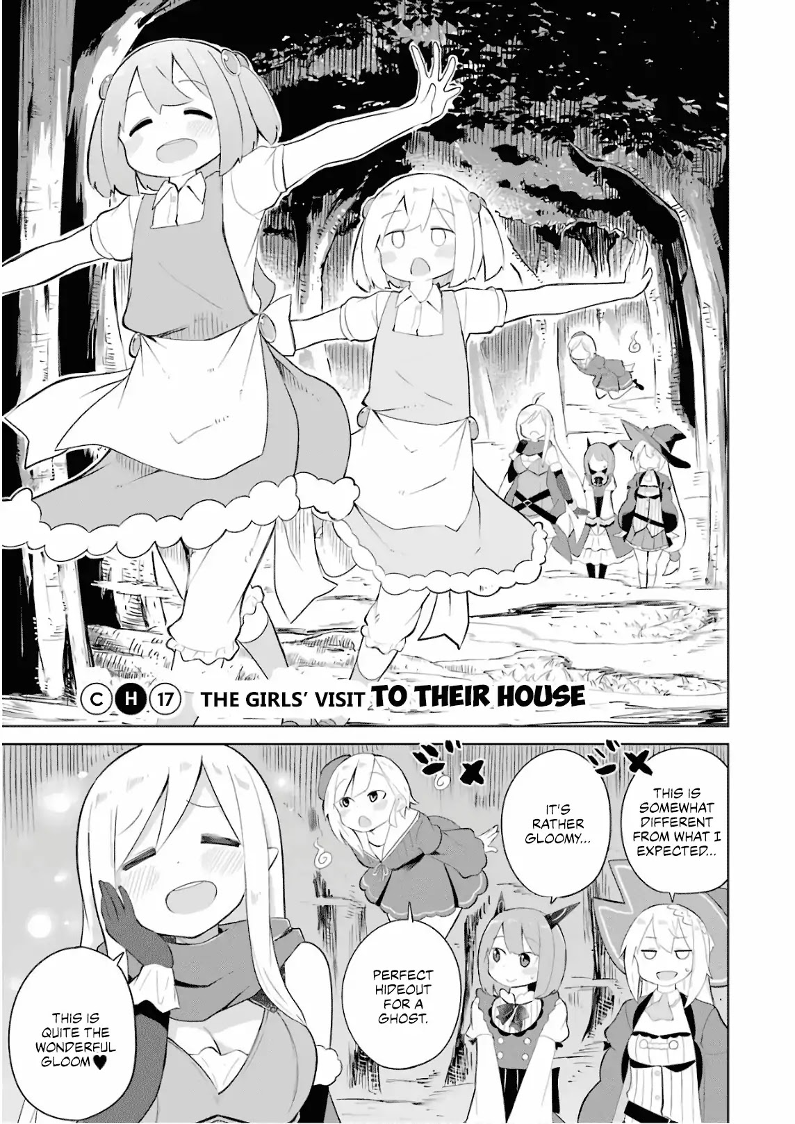 While Killing Slimes for 300 Years, I Became the MAX Level Unknowingly Chapter 17 page 4 - Chapter 17: The girls’ visit to their home.