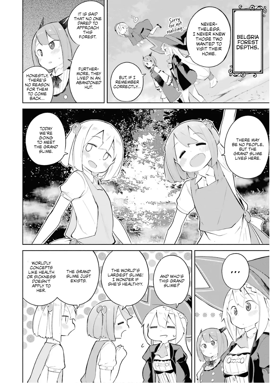 While Killing Slimes for 300 Years, I Became the MAX Level Unknowingly Chapter 17 page 5 - Chapter 17: The girls’ visit to their home.