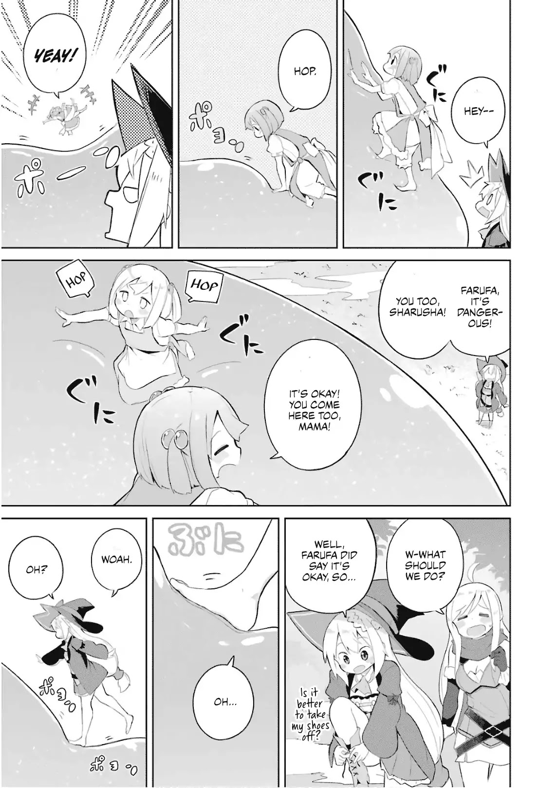 While Killing Slimes for 300 Years, I Became the MAX Level Unknowingly Chapter 17 page 8 - Chapter 17: The girls’ visit to their home.
