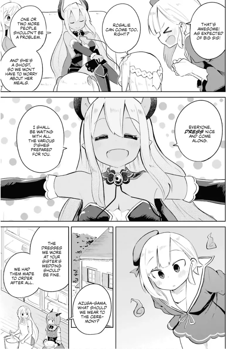 While Killing Slimes for 300 Years, I Became the MAX Level Unknowingly Chapter 18 page 4 - Chapter 18: We Made A Dress for A Ghost