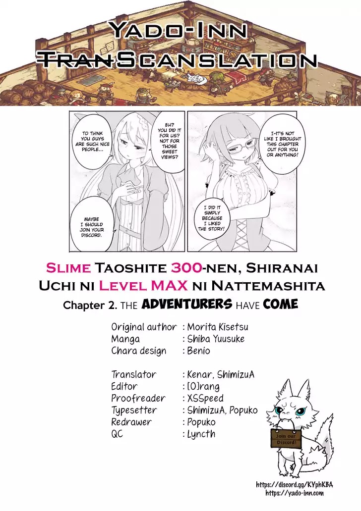 While Killing Slimes for 300 Years, I Became the MAX Level Unknowingly Chapter 2 page 27 - Chapter 2: The Adventures Have Come