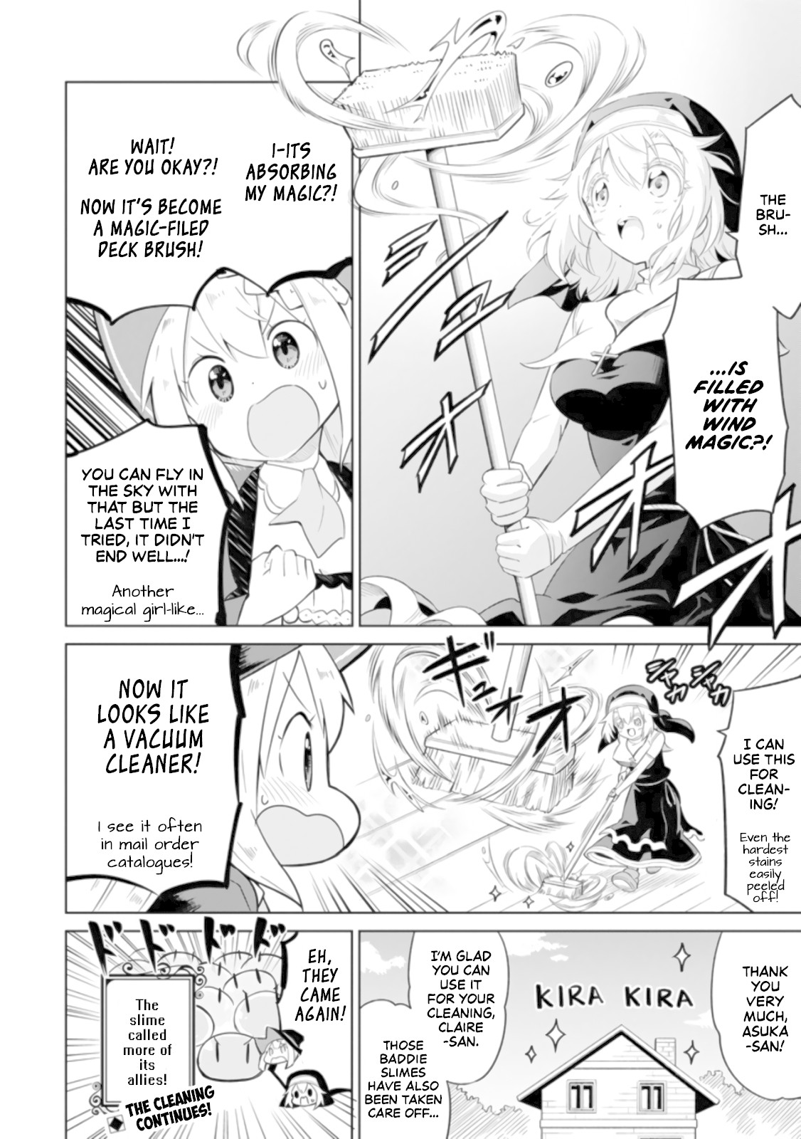 While Killing Slimes for 300 Years, I Became the MAX Level Unknowingly Chapter 22.99 page 4 - Chapter 22.99: The Story of a Level 99 Witch and a Sister who loves cleaning ( Special Collab Chapter )