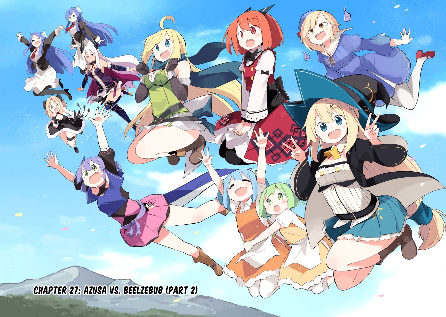 While Killing Slimes for 300 Years, I Became the MAX Level Unknowingly Chapter 27 page 2 - Chapter 27: Azusa vs. Beelzebub (Part 2)