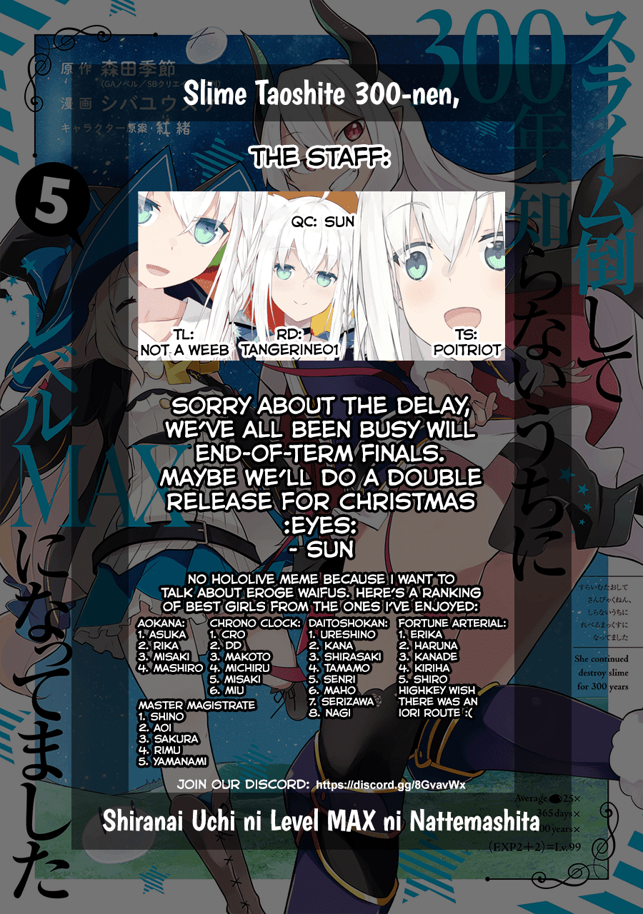 While Killing Slimes for 300 Years, I Became the MAX Level Unknowingly Chapter 27 page 36 - Chapter 27: Azusa vs. Beelzebub (Part 2)