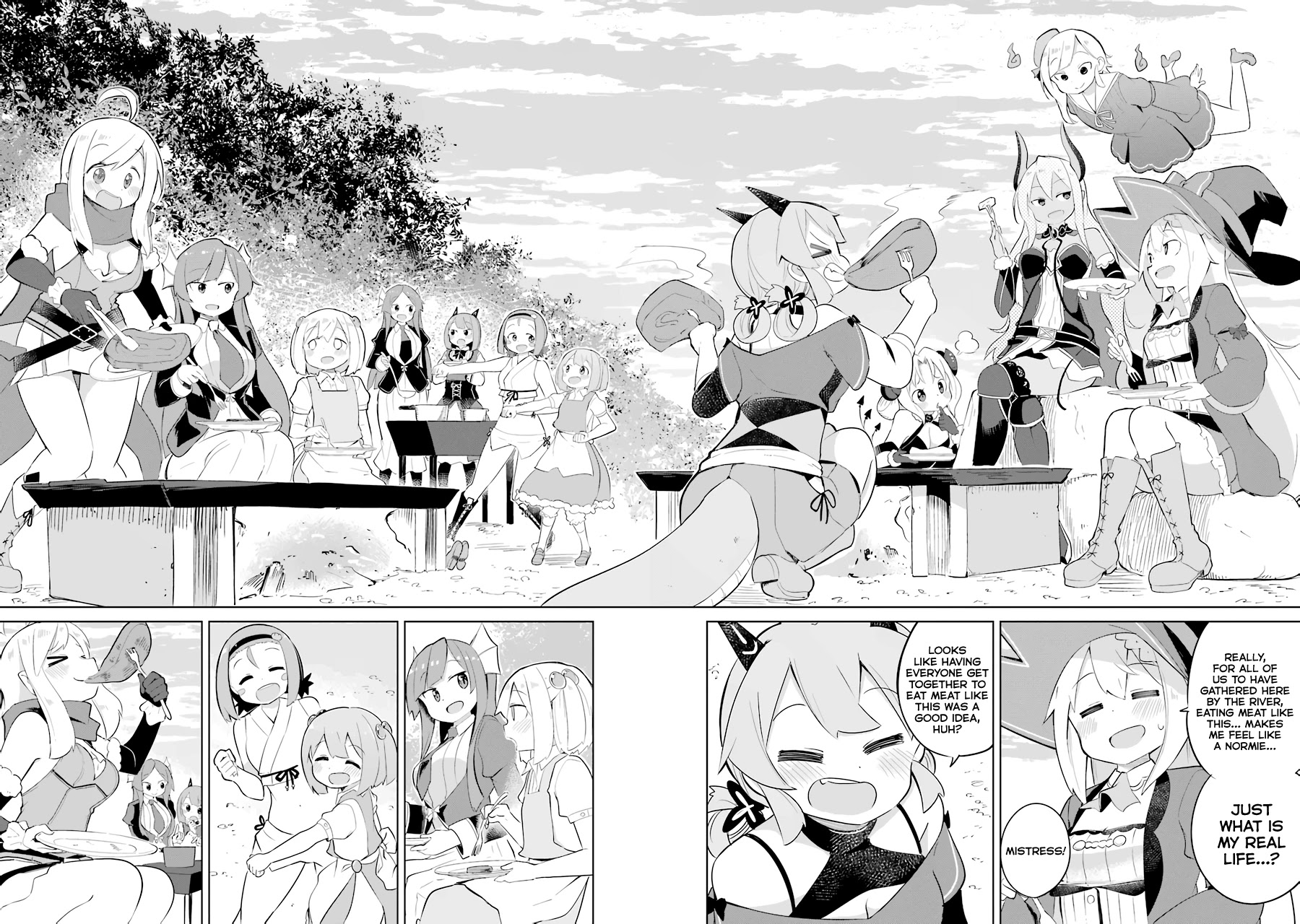 While Killing Slimes for 300 Years, I Became the MAX Level Unknowingly Chapter 28 page 36 - Chapter 28: The Barbecue Party