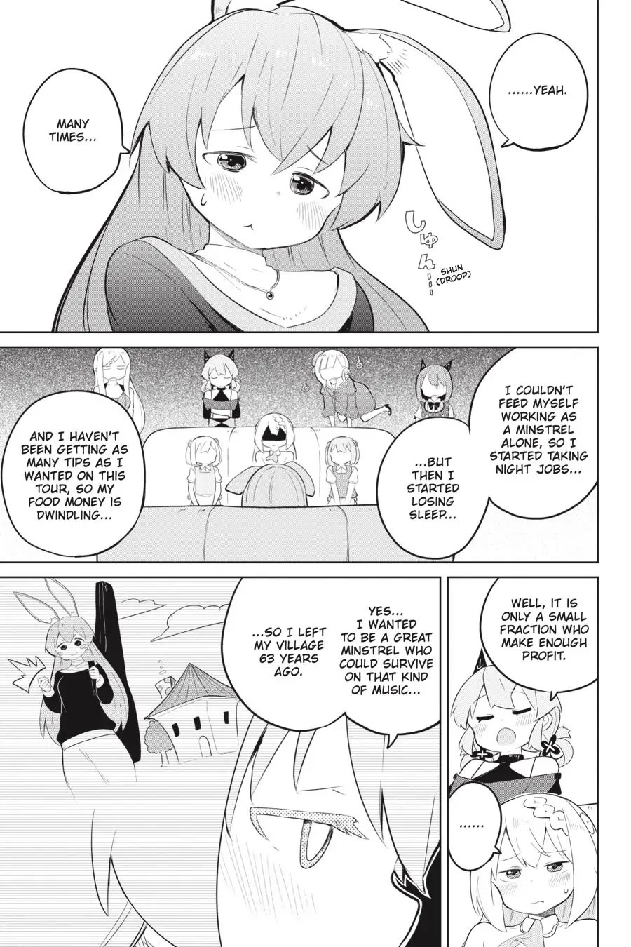 While Killing Slimes for 300 Years, I Became the MAX Level Unknowingly Chapter 35 page 19 - Chapter 35: A Wandering Minstrel Showed Up