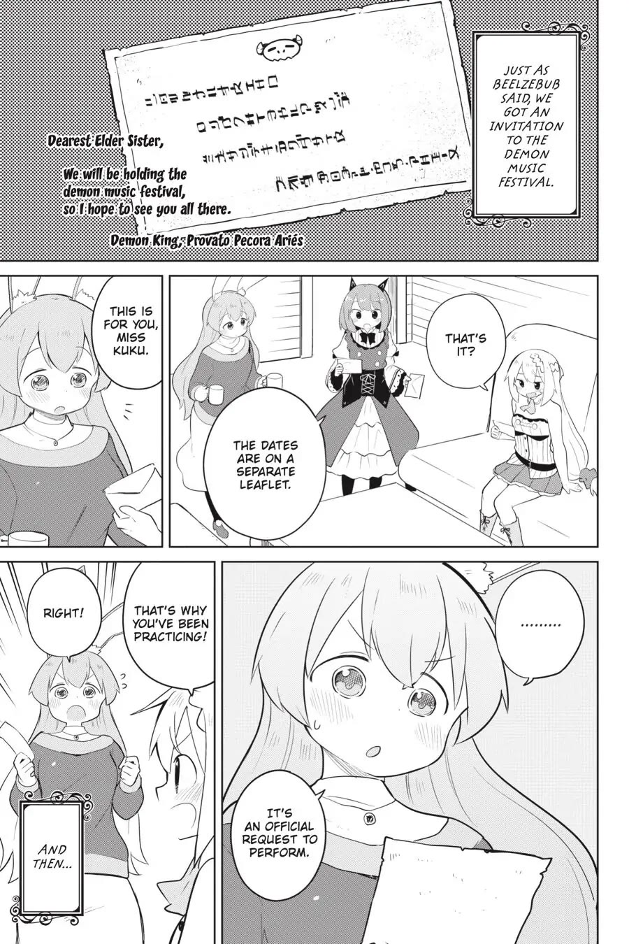While Killing Slimes for 300 Years, I Became the MAX Level Unknowingly Chapter 38 page 1 - Chapter 38: We Went to the Demon Music Festival (Part 1)