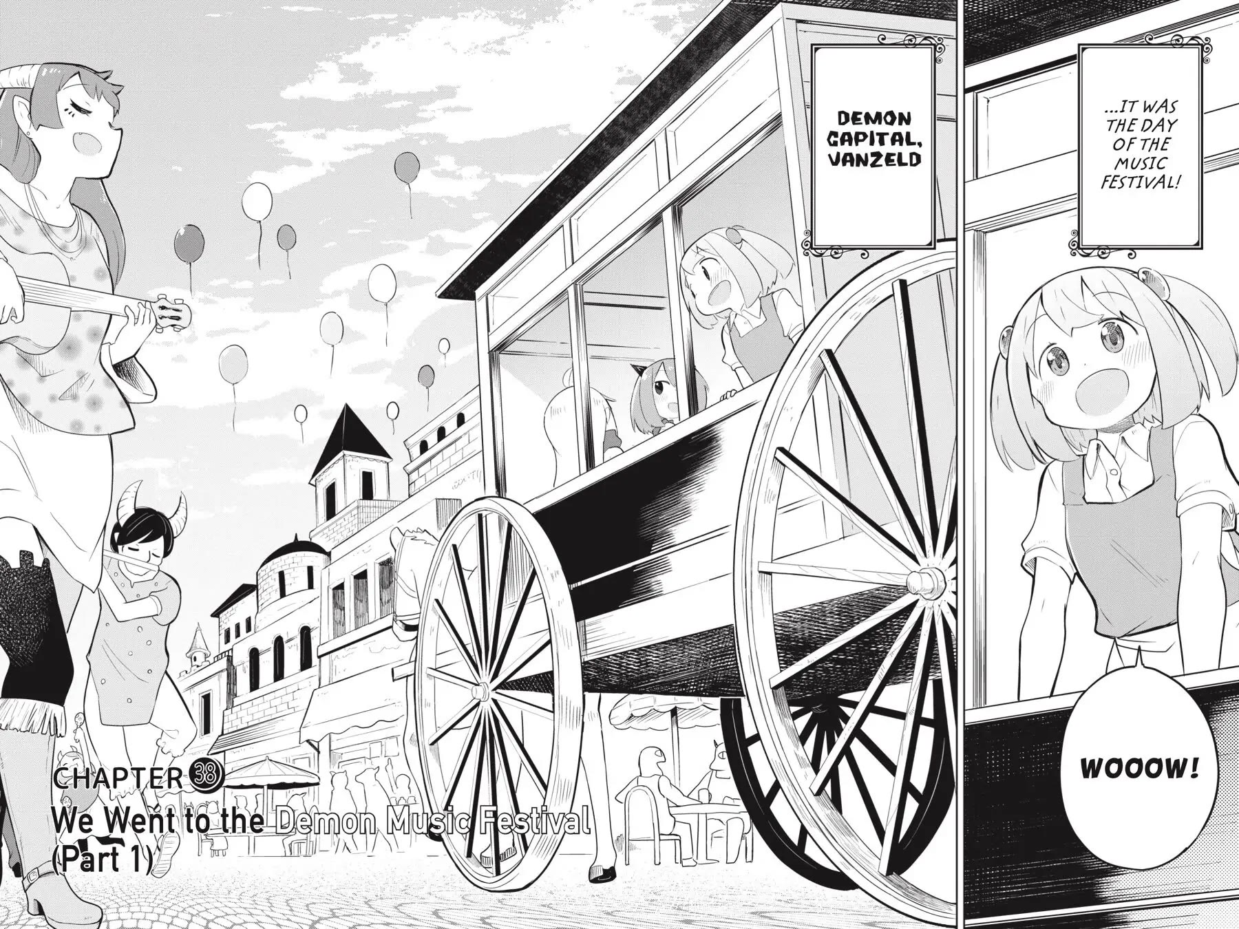 While Killing Slimes for 300 Years, I Became the MAX Level Unknowingly Chapter 38 page 2 - Chapter 38: We Went to the Demon Music Festival (Part 1)