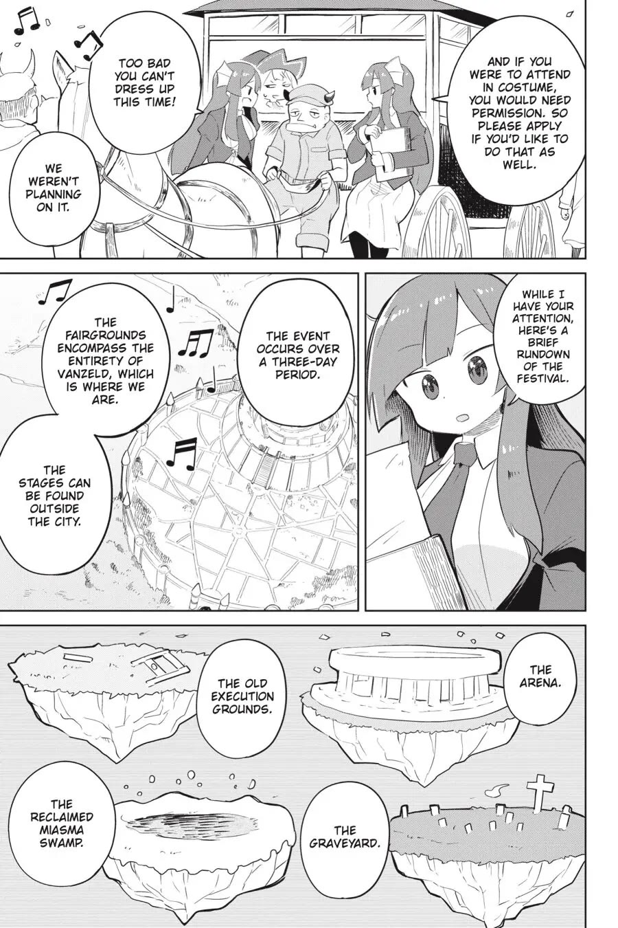 While Killing Slimes for 300 Years, I Became the MAX Level Unknowingly Chapter 38 page 4 - Chapter 38: We Went to the Demon Music Festival (Part 1)