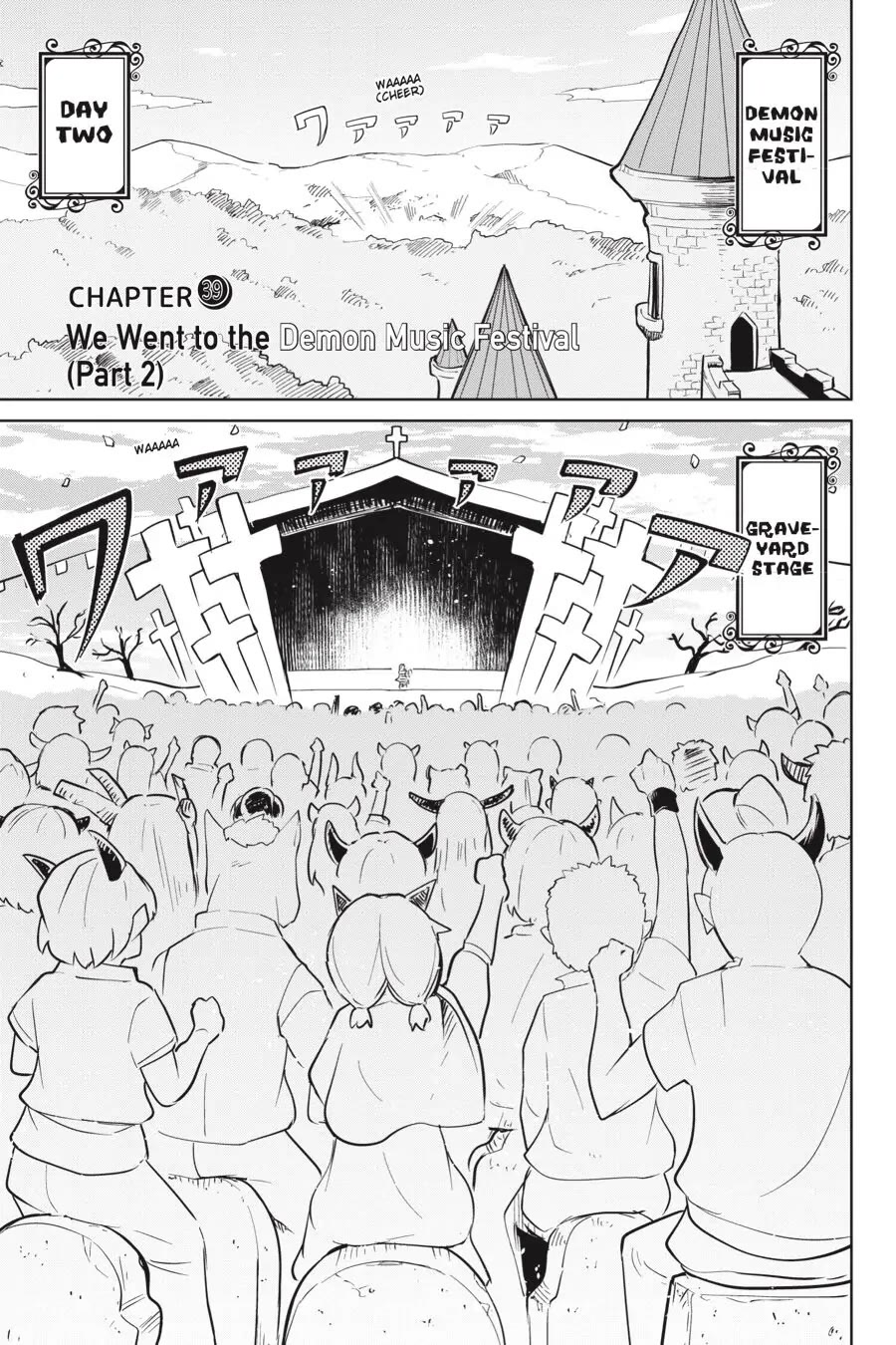 While Killing Slimes for 300 Years, I Became the MAX Level Unknowingly Chapter 39 page 1 - Chapter 39: We Went to the Demon Music Festival (Part 2)
