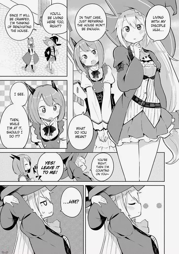 While Killing Slimes for 300 Years, I Became the MAX Level Unknowingly Chapter 4 page 1 - Chapter 4: Life With A Disciple