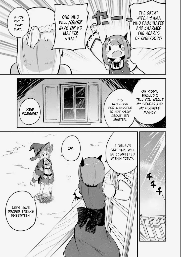While Killing Slimes for 300 Years, I Became the MAX Level Unknowingly Chapter 4 page 13 - Chapter 4: Life With A Disciple