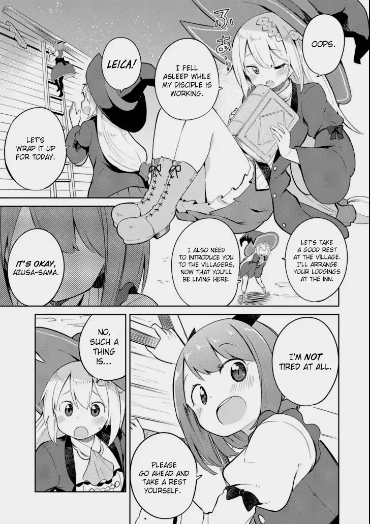 While Killing Slimes for 300 Years, I Became the MAX Level Unknowingly Chapter 4 page 5 - Chapter 4: Life With A Disciple