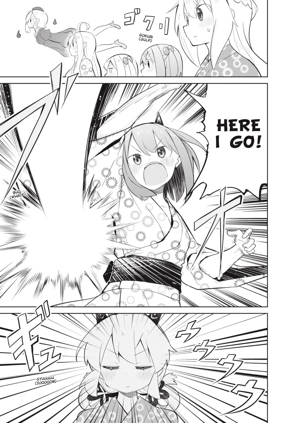 While Killing Slimes for 300 Years, I Became the MAX Level Unknowingly Chapter 40 page 11 - Chapter 40: We Played Something Like Ping-Pong at a Hot Spring
