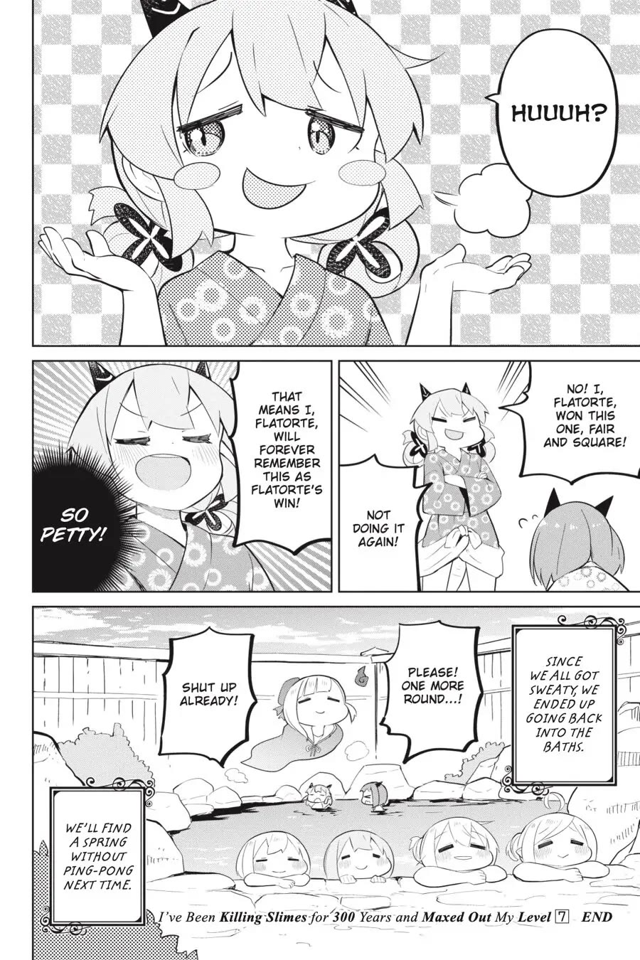 While Killing Slimes for 300 Years, I Became the MAX Level Unknowingly Chapter 40 page 20 - Chapter 40: We Played Something Like Ping-Pong at a Hot Spring