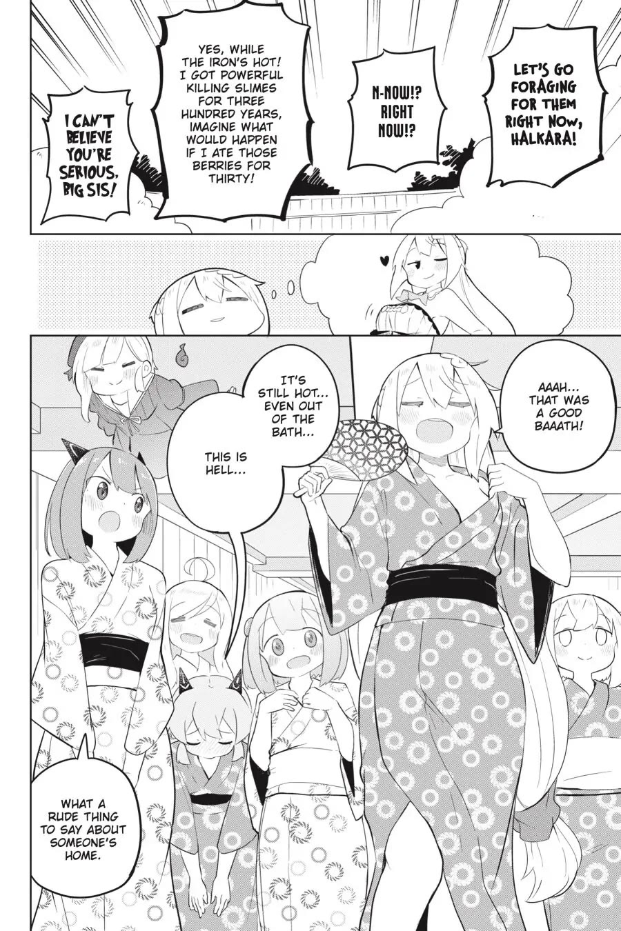 While Killing Slimes for 300 Years, I Became the MAX Level Unknowingly Chapter 40 page 4 - Chapter 40: We Played Something Like Ping-Pong at a Hot Spring