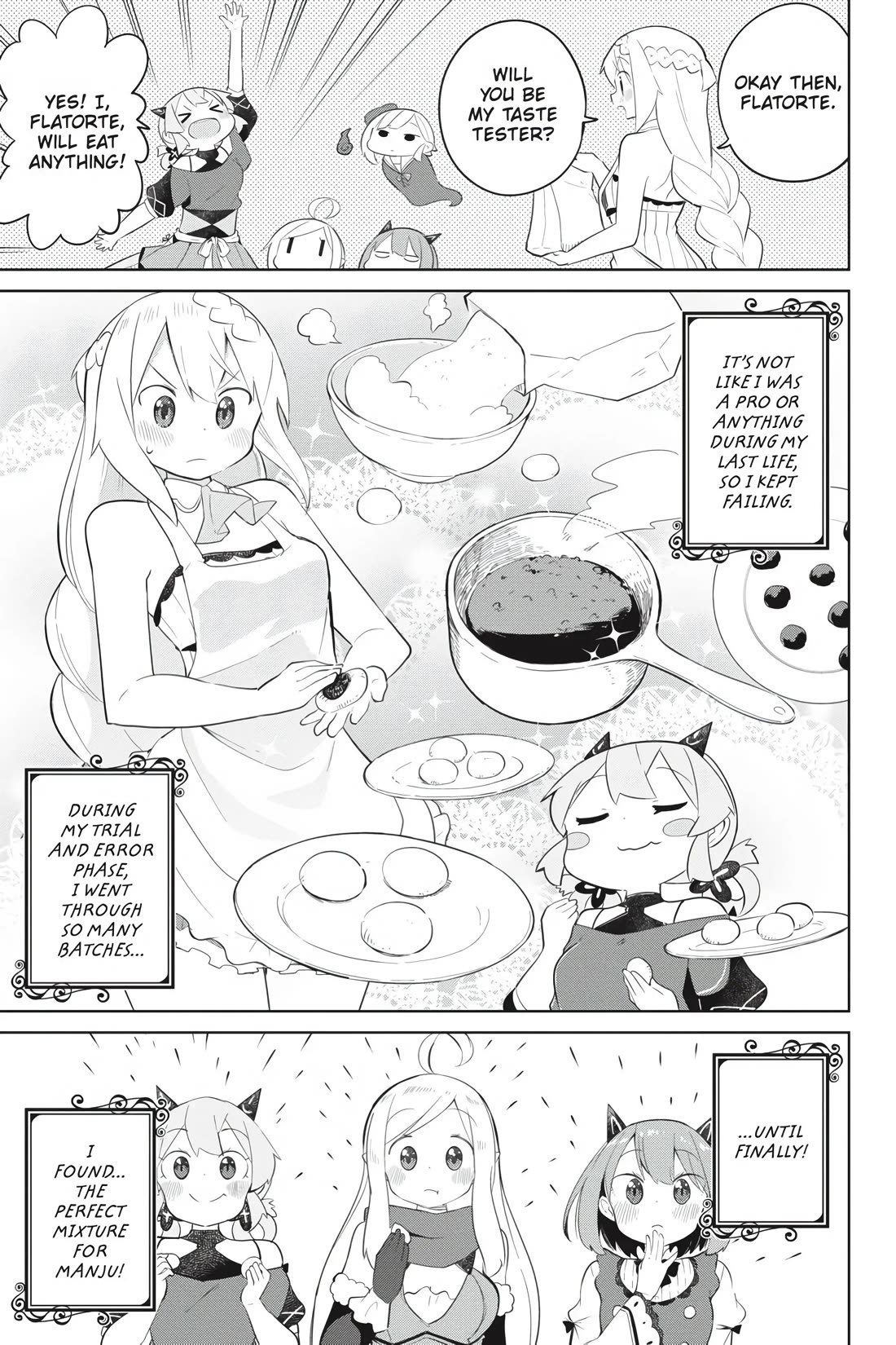 While Killing Slimes for 300 Years, I Became the MAX Level Unknowingly Chapter 41 page 13 - Chapter 41: We Made Manju