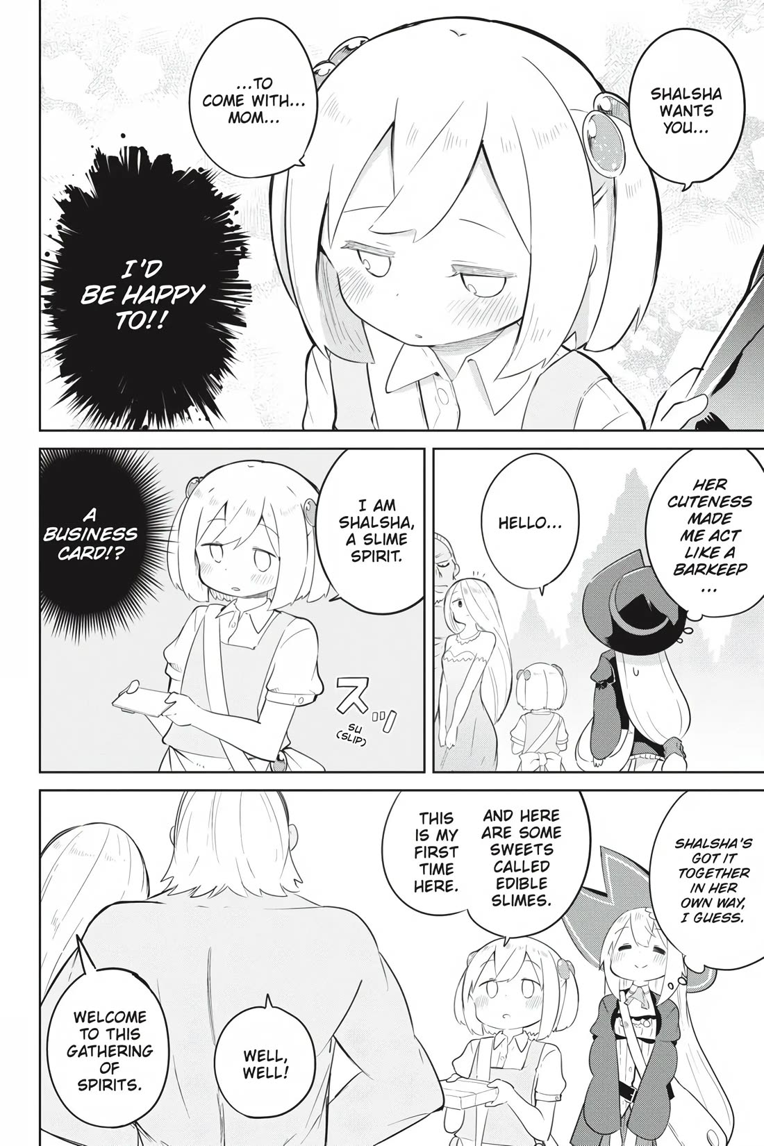 While Killing Slimes for 300 Years, I Became the MAX Level Unknowingly Chapter 42 page 13 - Chapter 42: We Went to the World Spirit Summit