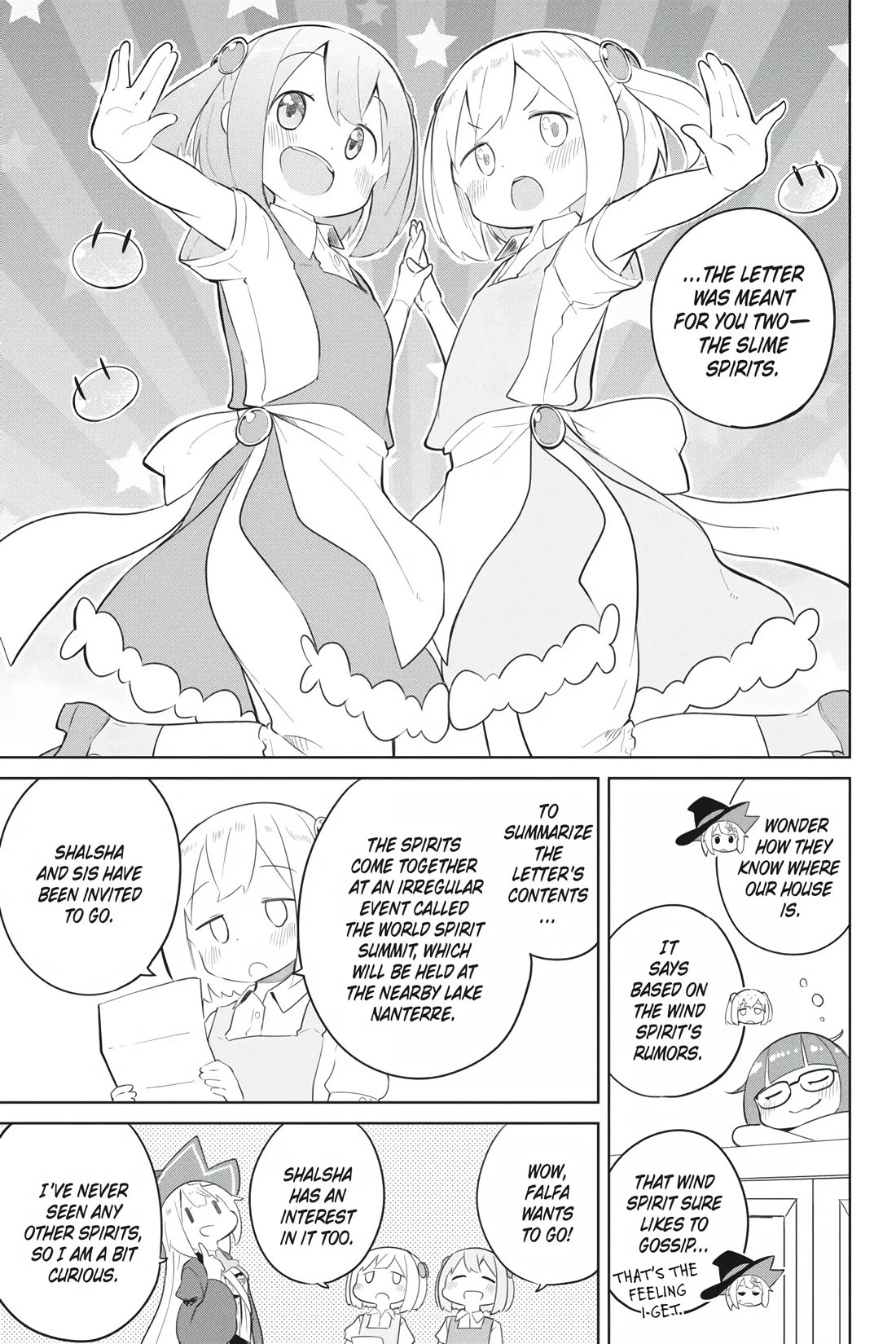 While Killing Slimes for 300 Years, I Became the MAX Level Unknowingly Chapter 42 page 8 - Chapter 42: We Went to the World Spirit Summit